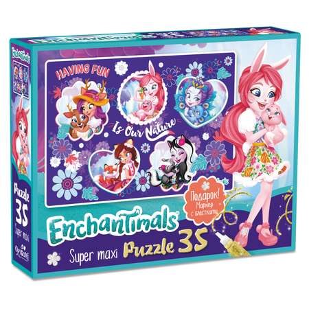 Пазл ORIGAMI Enchantimals классический в ассортименте
