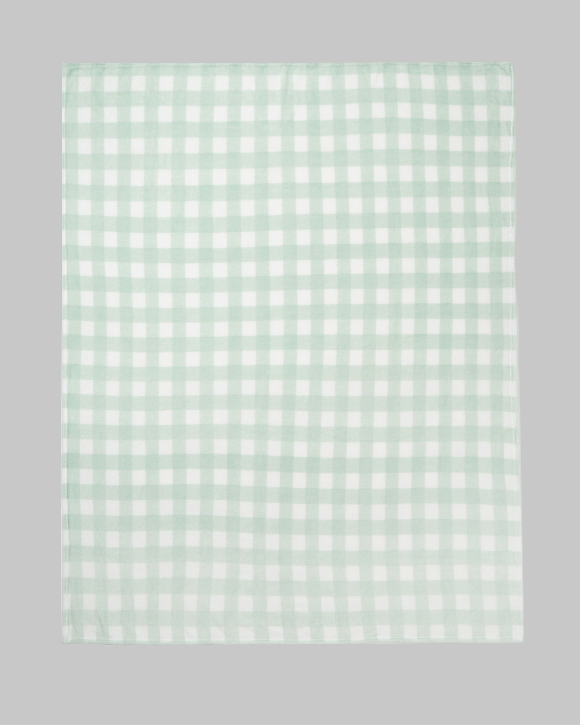 Флисовый плед FUTURINO Home зелёная клетка S26FH5-WS504bd-5400 - фото 2