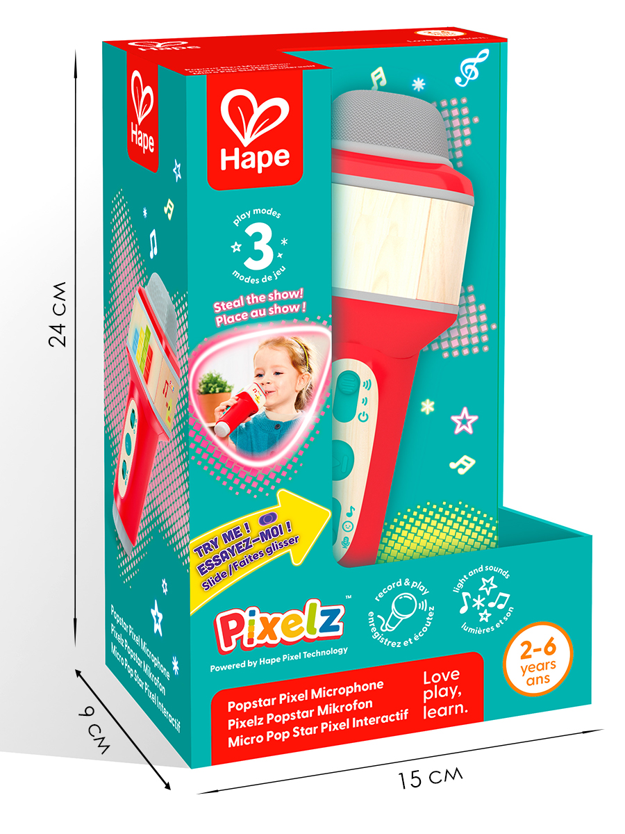 Игрушка музыкальная Hape микрофон - фото 2