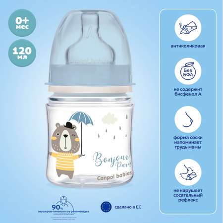 Бутылочка Canpol Babies Anti-Colic 120 мл