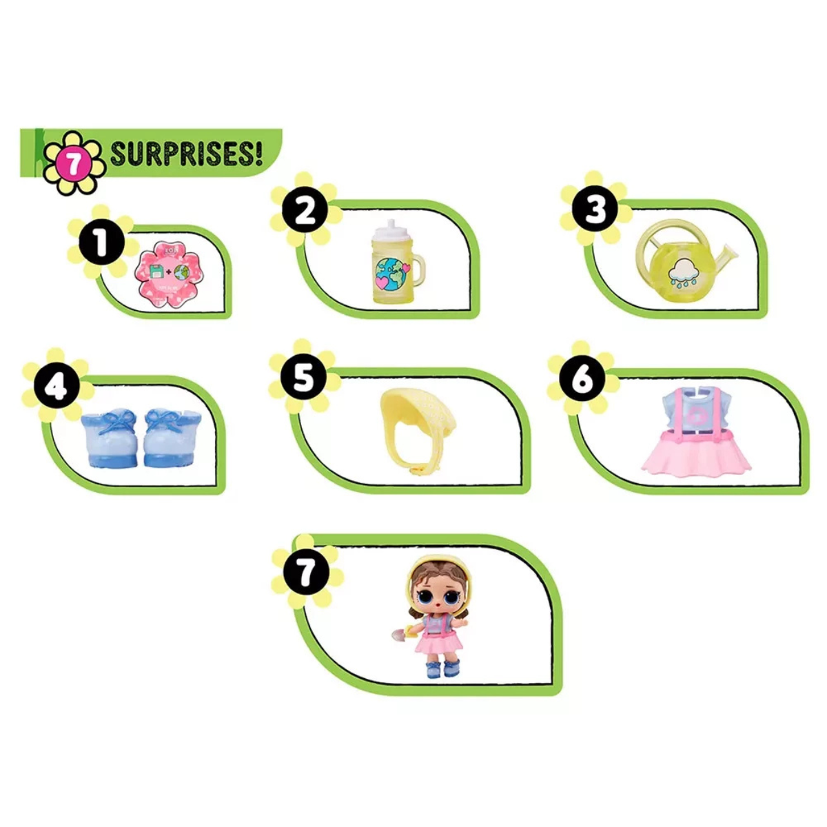 Кукла мини L.O.L. Surprise! День Земли высота 8 см 585947 - фото 4