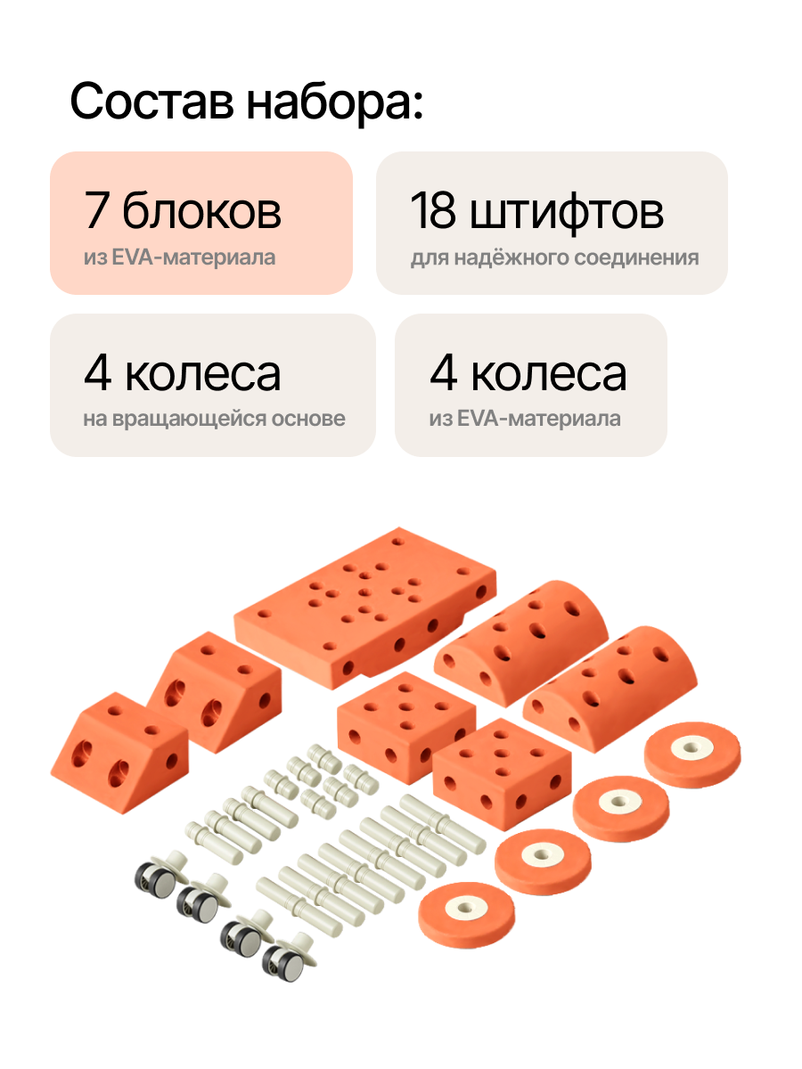 Конструктор EVOON 33 дет. - фото 6