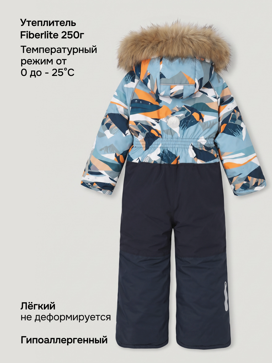 Комбинезон NIKASTYLE 8з0926 аквамарин/неви - фото 5