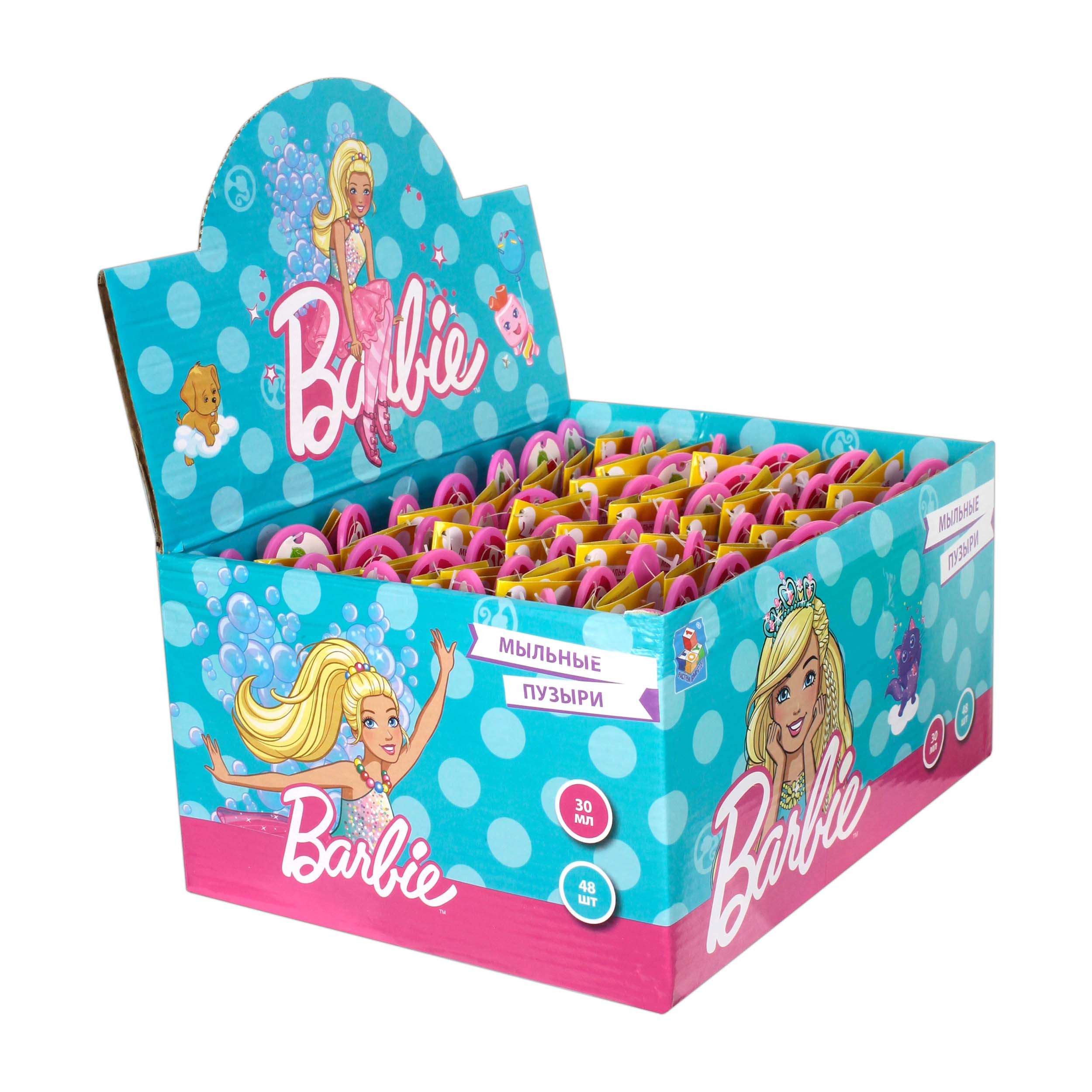 Мыльные пузыри 1TOY Barbie 30мл - фото 5