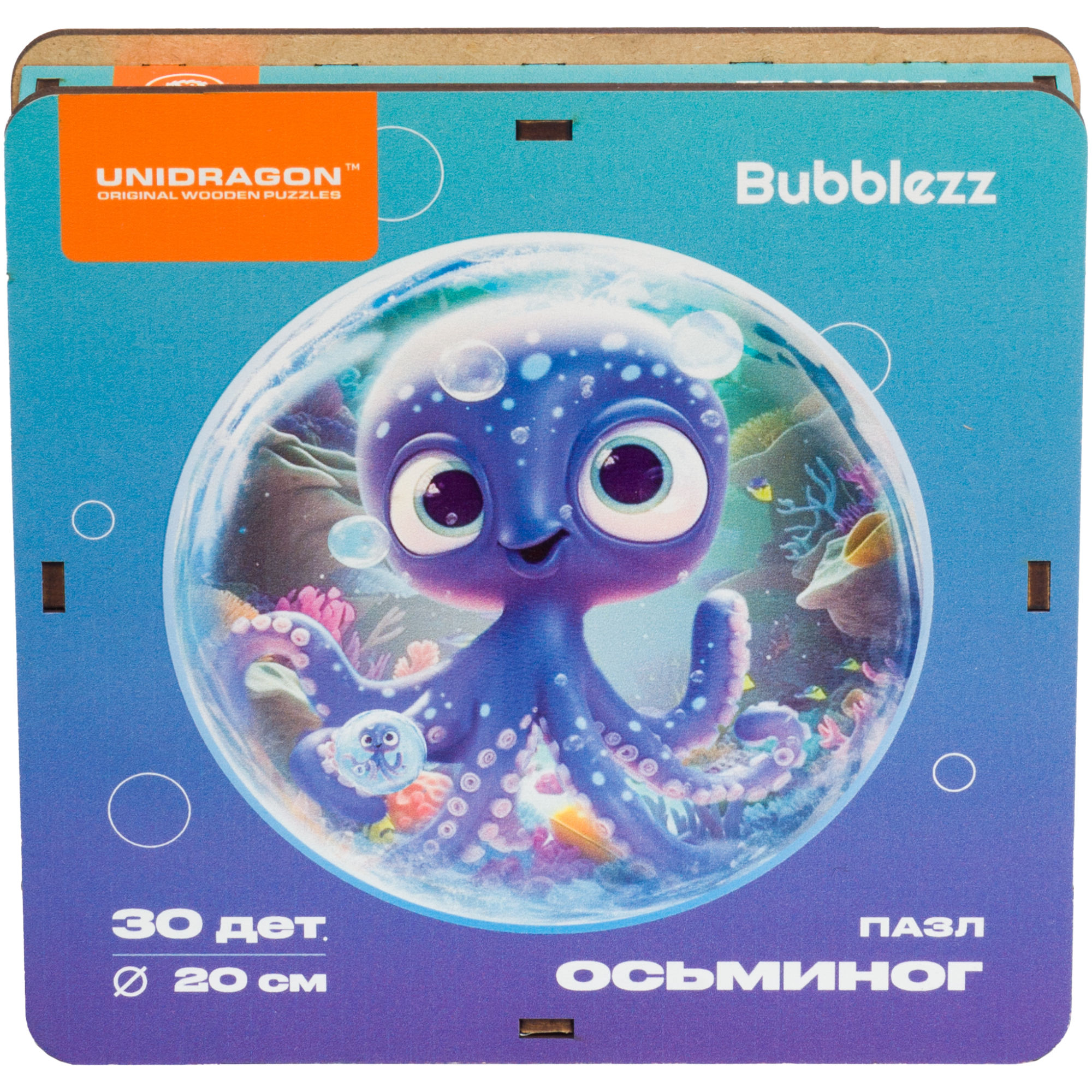 Пазл UNIDRAGON Bubblezz деревянный - фото 6