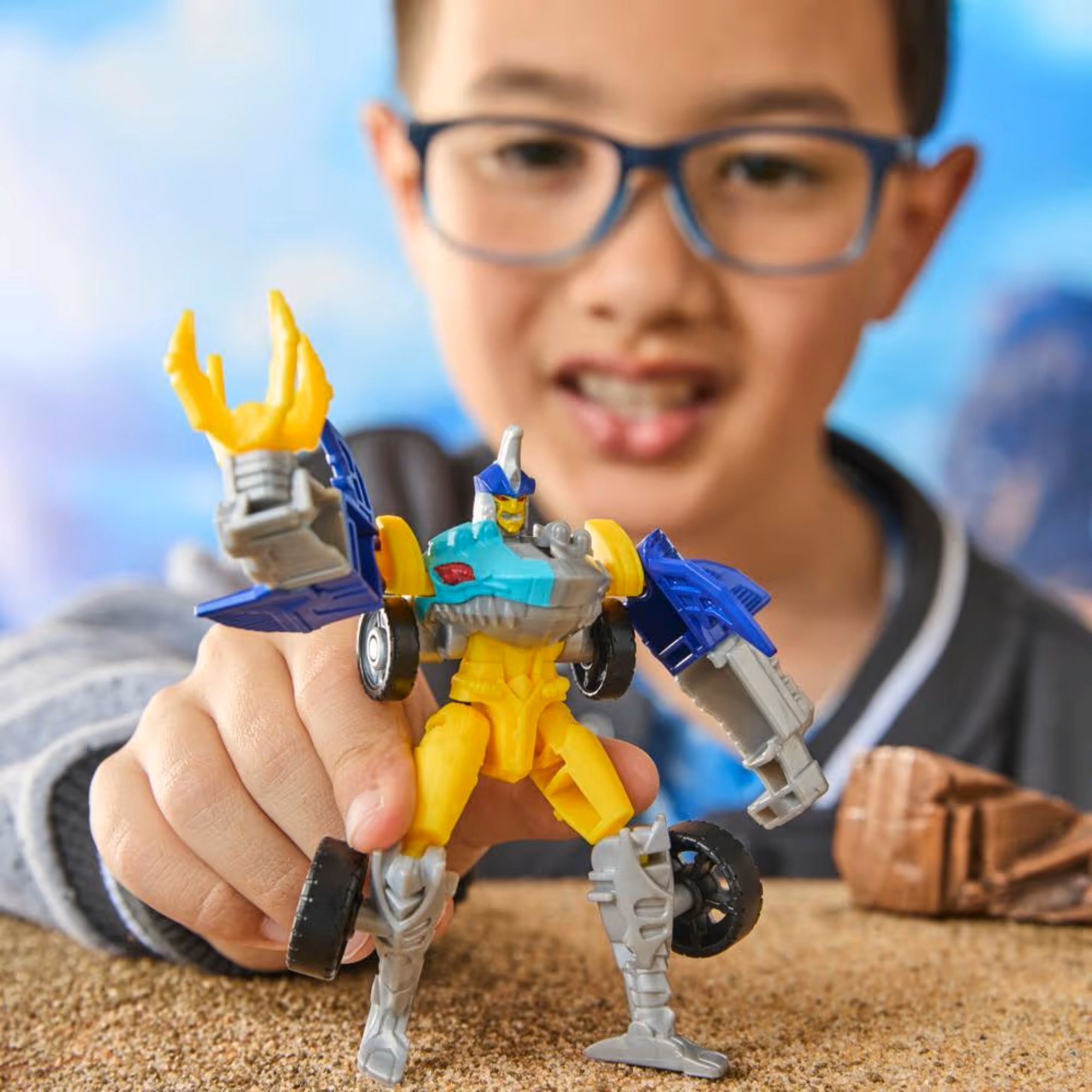 Фигурка Hasbro Трансформер Sky-Byte - фото 4