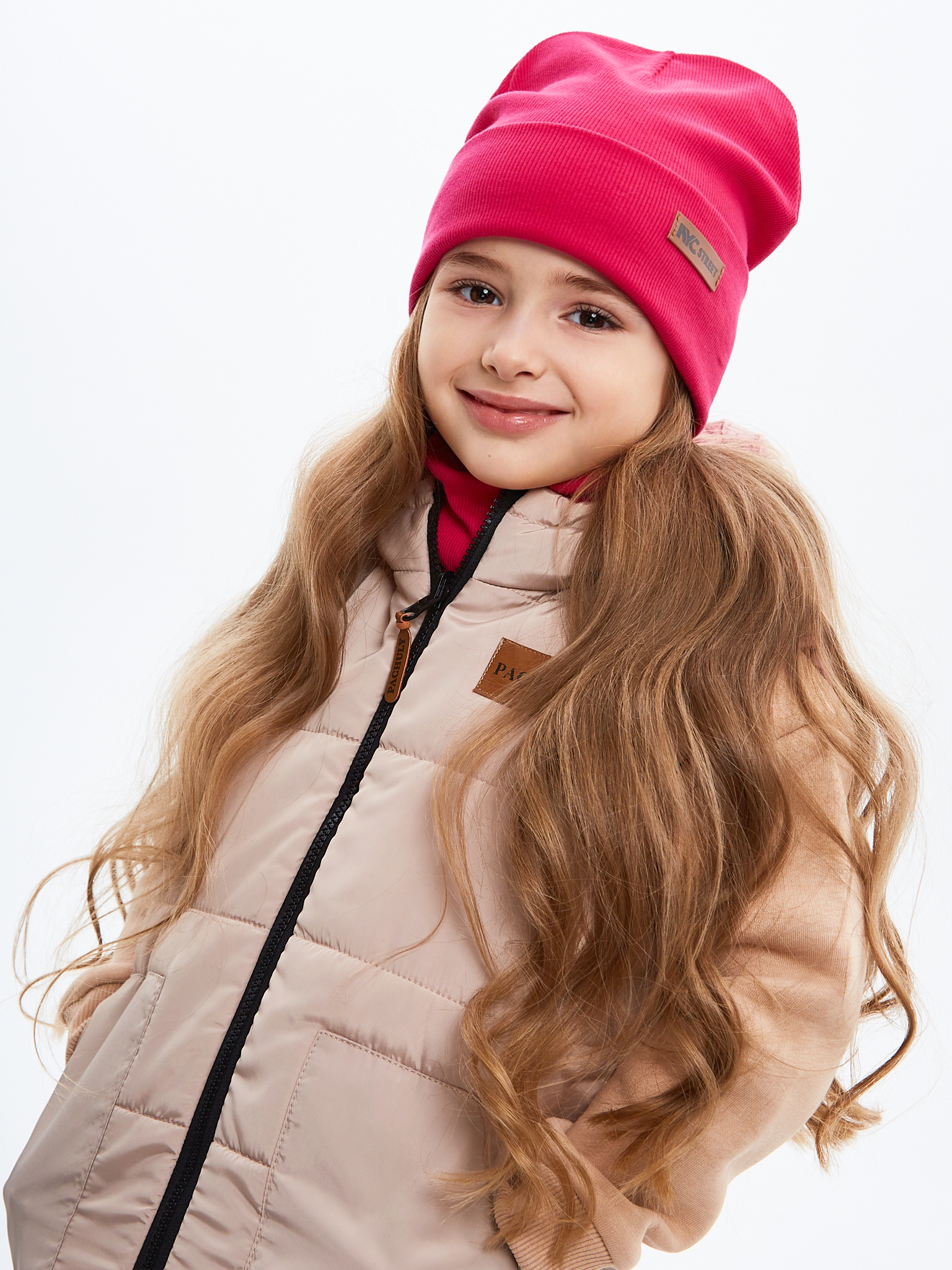 Шапка и снуд NYCkids NYC-H-70-KashOtvG-Rasp - фото 11