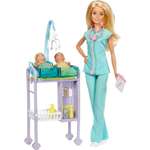 Кукла модельная Barbie Педиатр