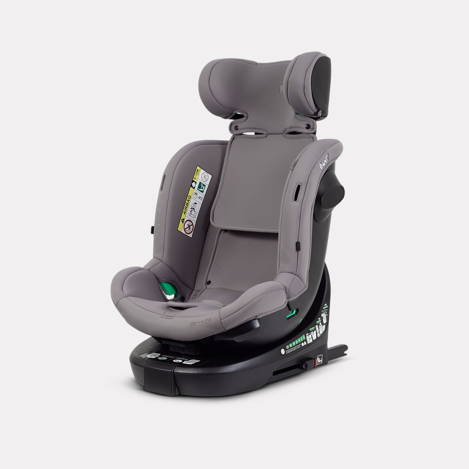 Автокресло Rant Страда Isofix 0+/1/2/3 (0-36 кг) серый - фото 5