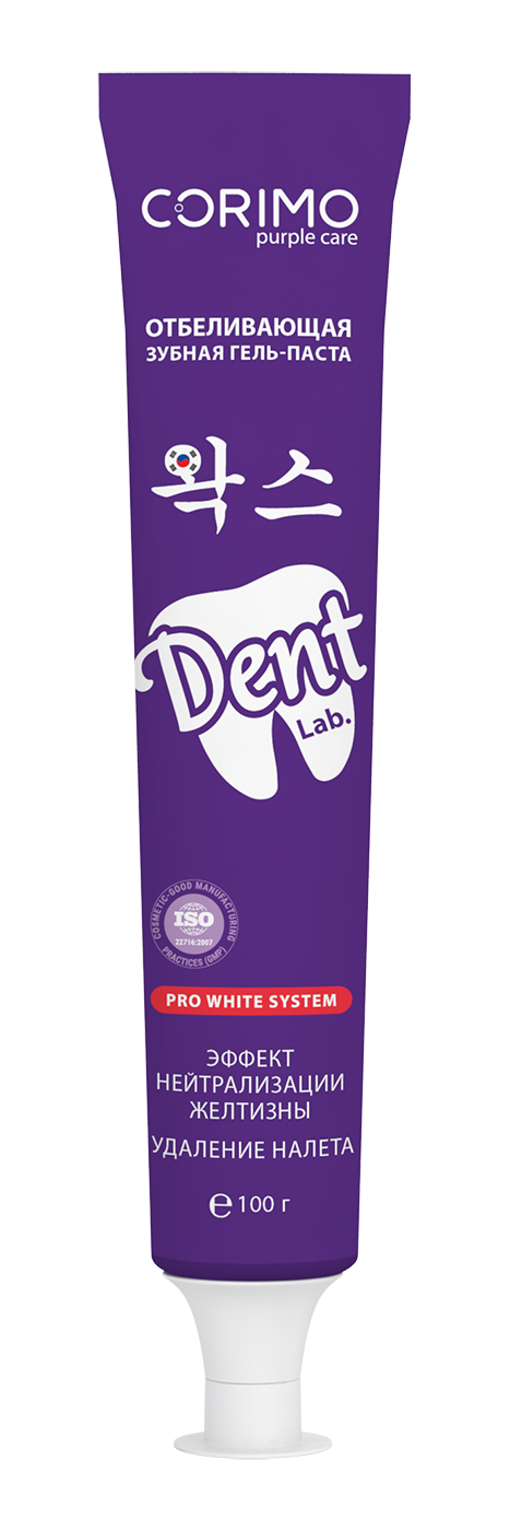 Зубной гель, зубная паста CORIMO без фтора Мята 100 г - фото 2