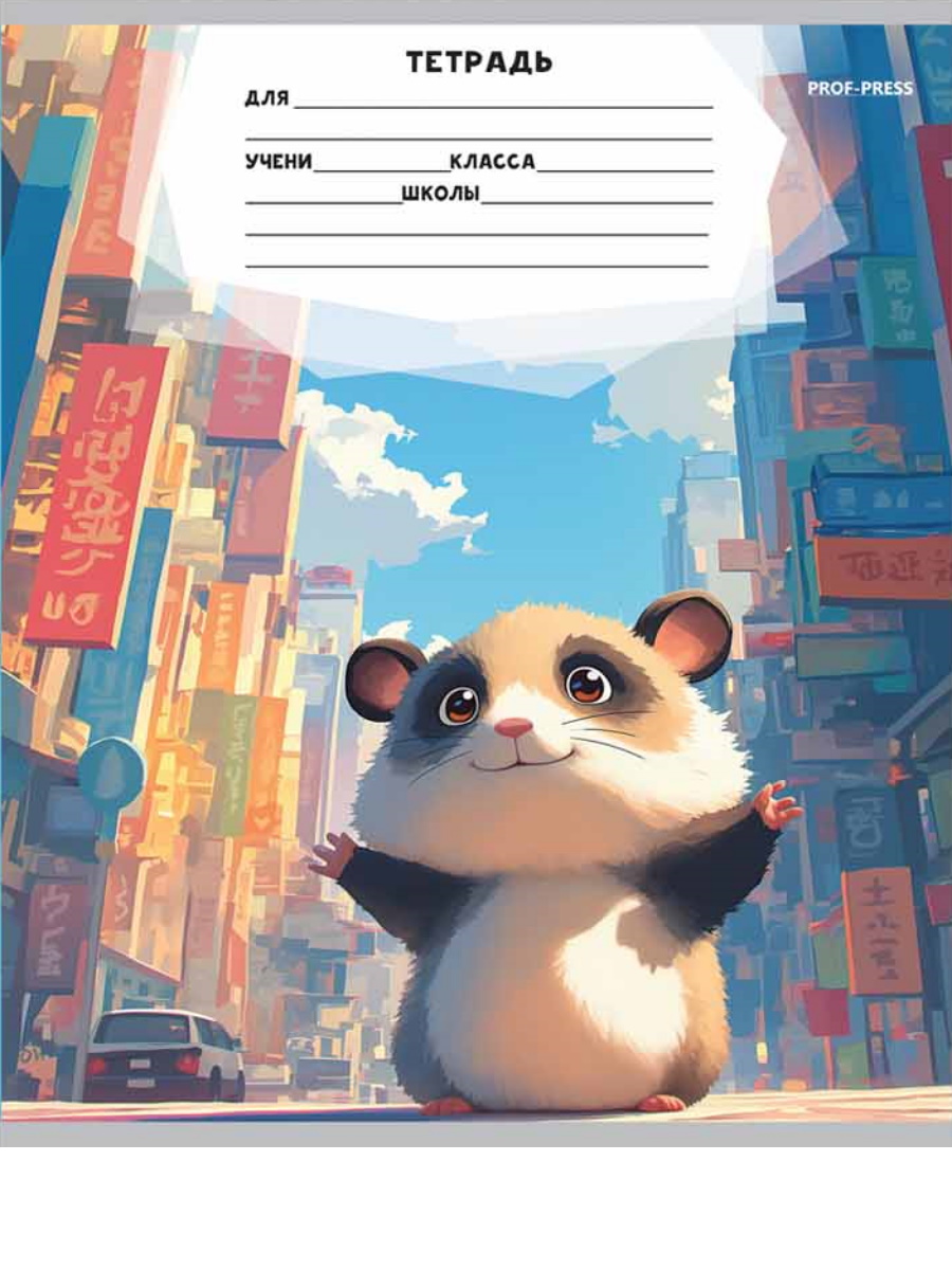 Тетрадь Profit косая линейка 12 лист. 20 шт. - фото 6