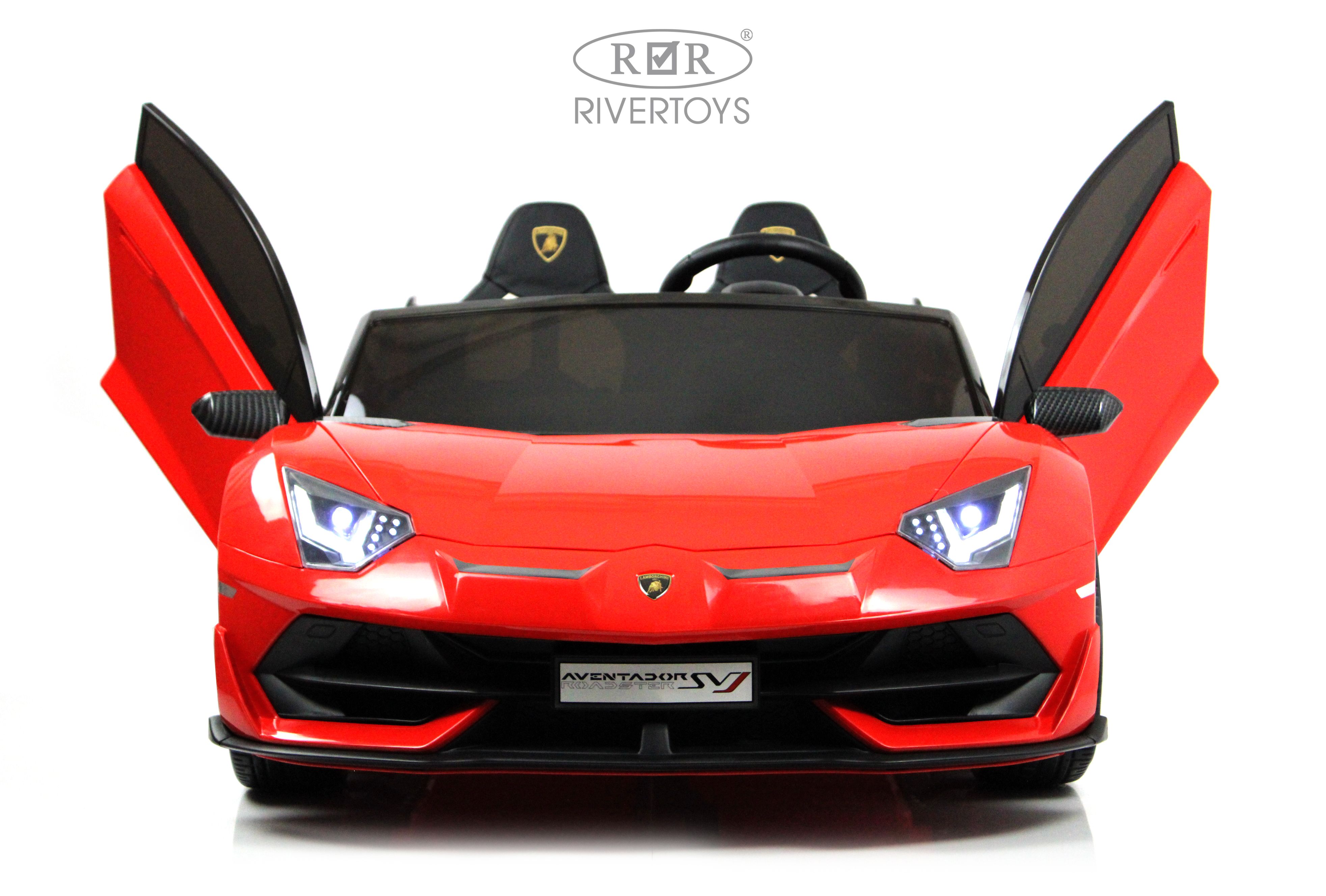 Электромобиль RIVERTOYS A111MP-RED С пультом ДУ - фото 36