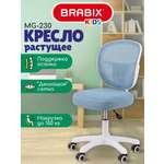 Компьютерное кресло Brabix голубое
