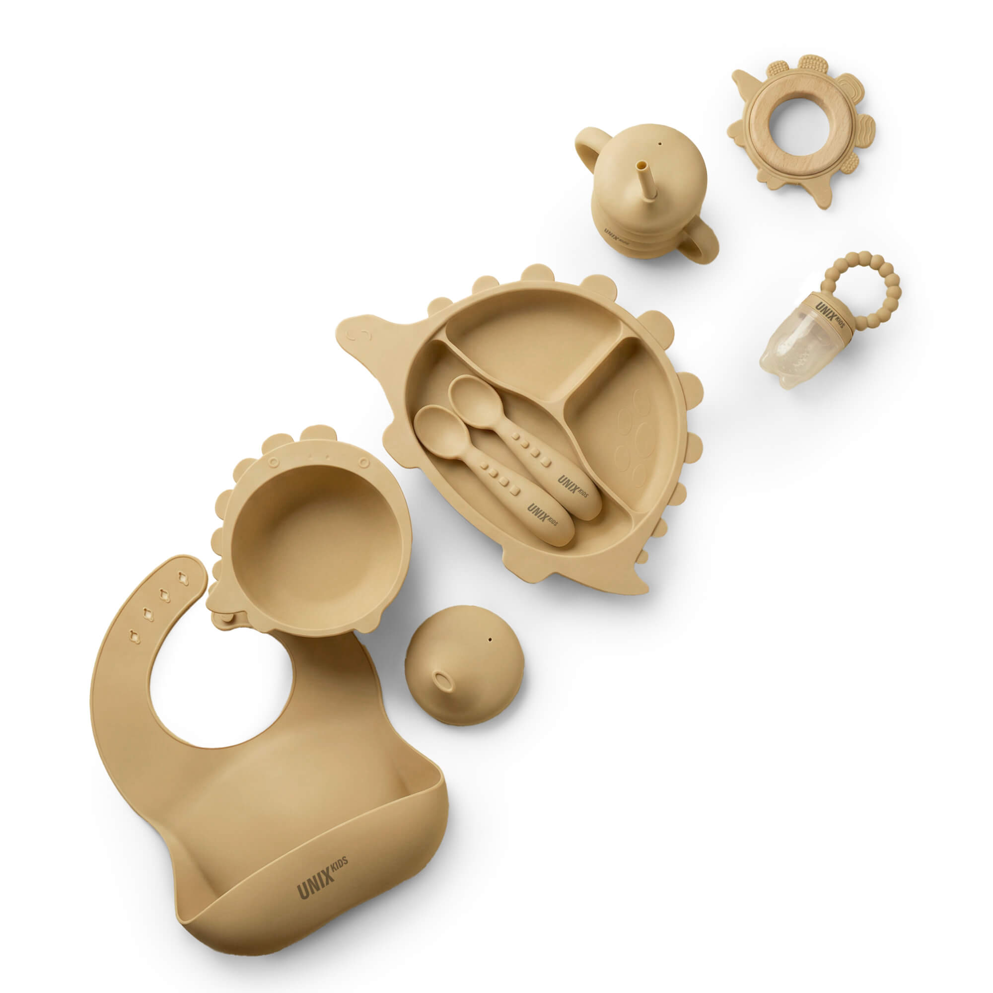 Набор посуды UNIX Kids для кормления Дино / Dino 9 предм. - фото 15