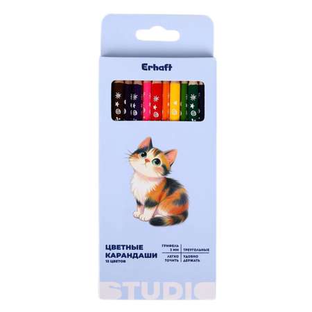 Карандаши цветные Erhaft 12 шт.