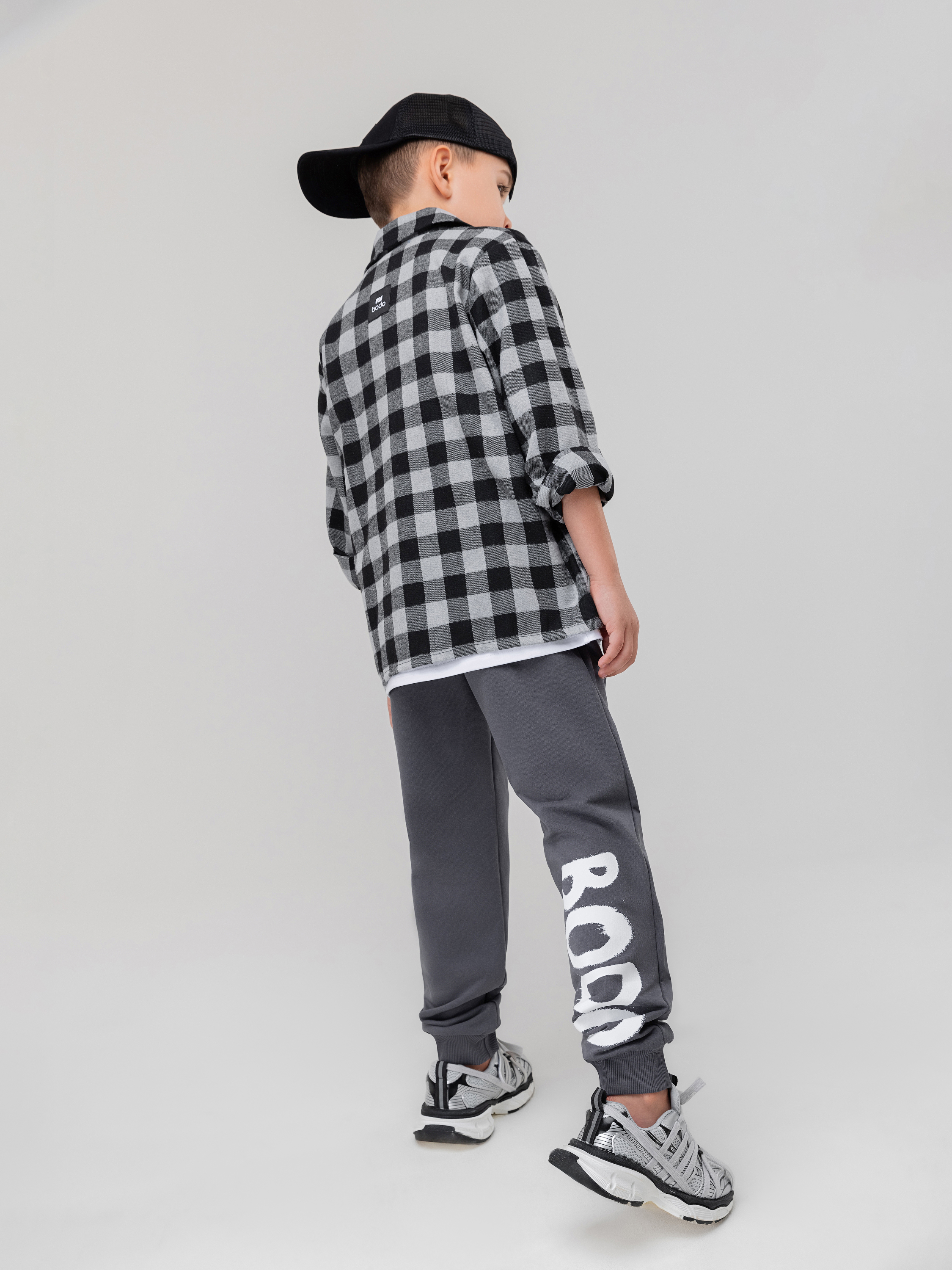 Брюки спортивные Bodo 6-445MU_темно-серый - фото 1