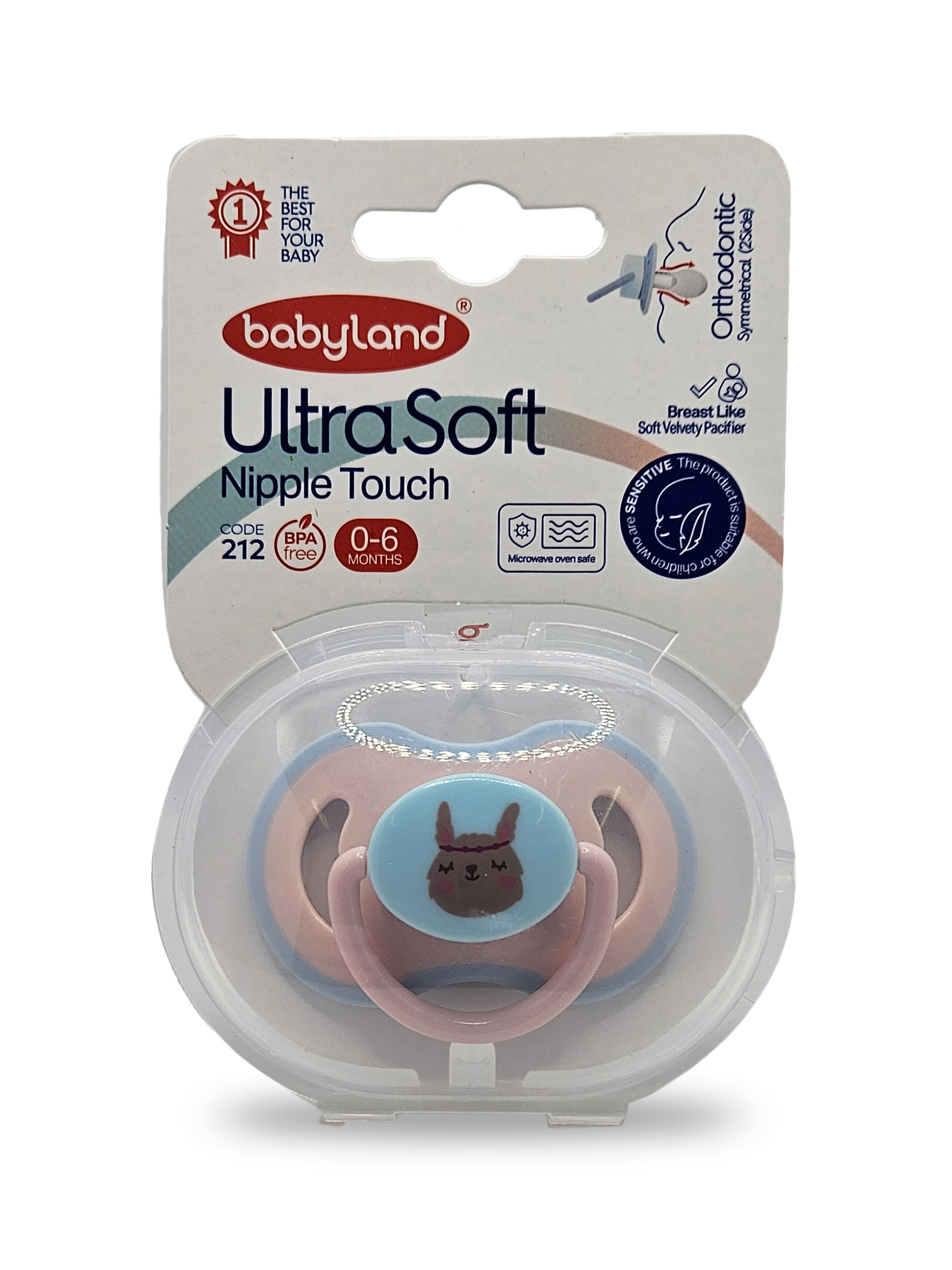 Пустышка Baby Land силикон анатомическая от 0 мес. 1 шт. - фото 1