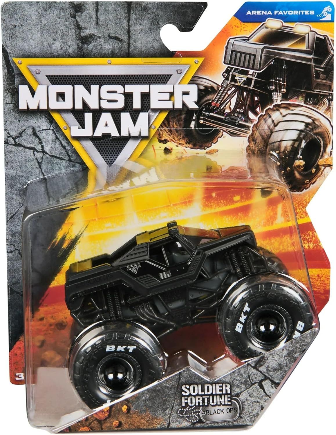 Монстр-трак Monster Jam Soldier Fortune 1:64 6044941/20150198 - фото 6