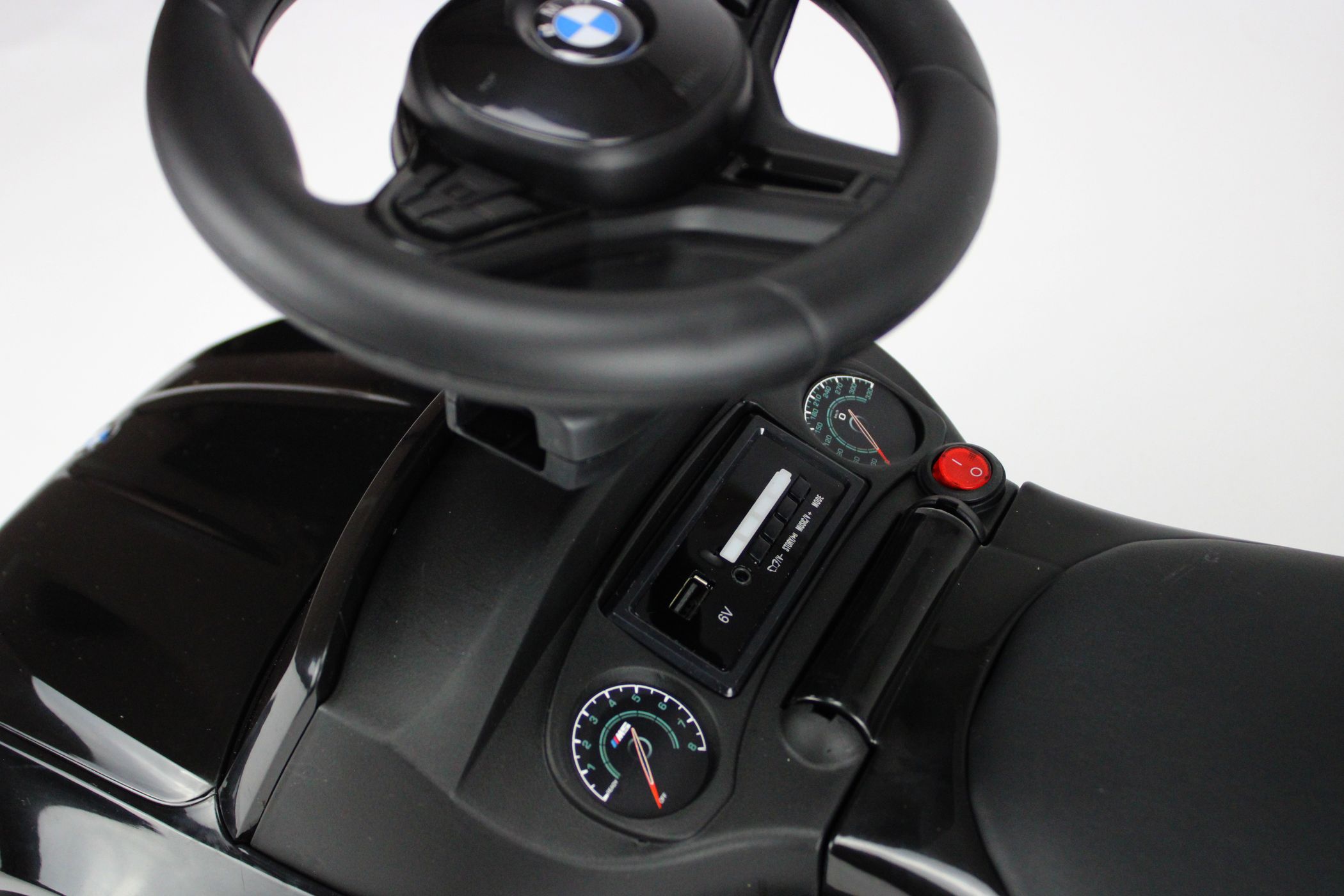Электромобиль RIVERTOYS BMW A999MP-H-BLACK - фото 11