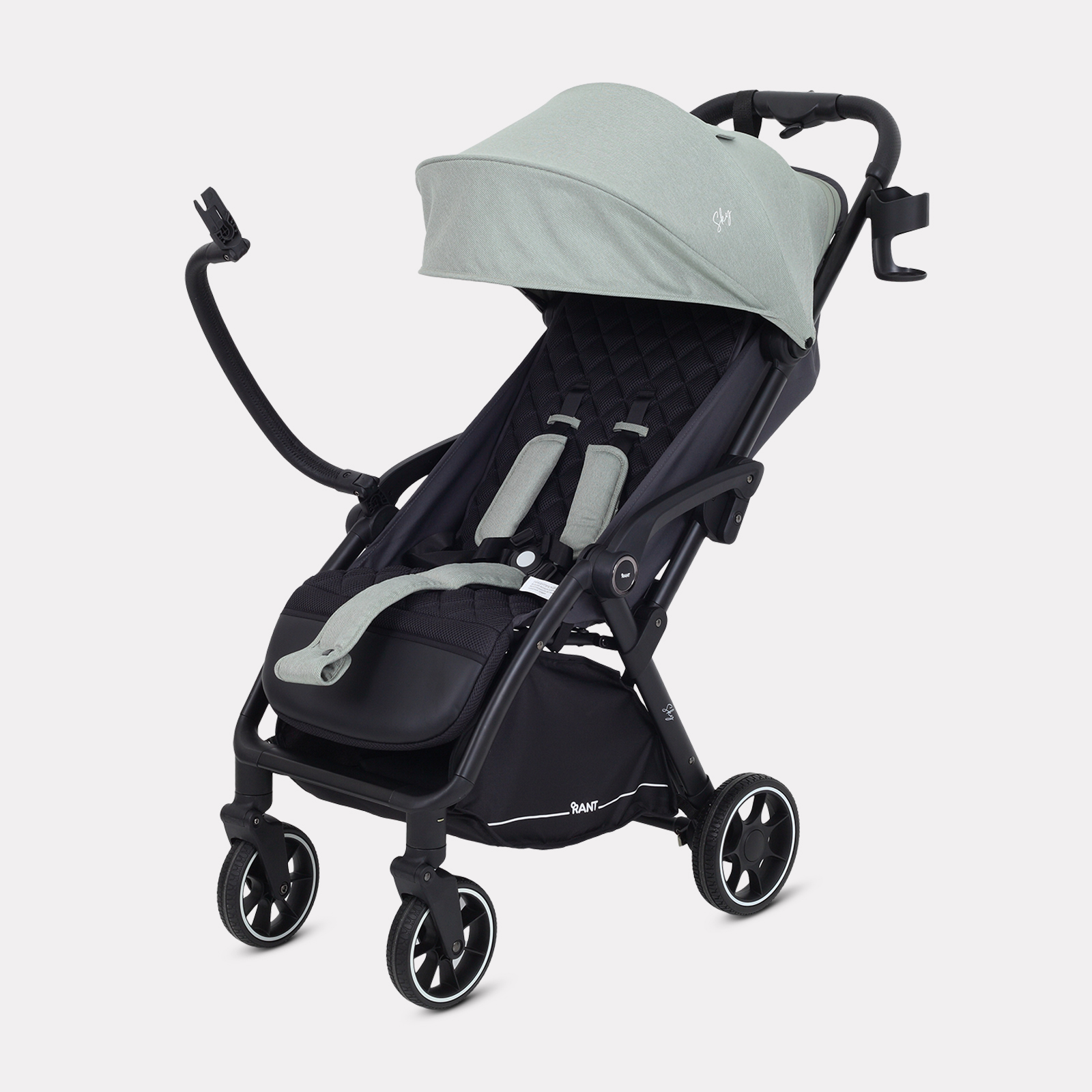 Коляска прогулочная Rant SKY зеленый - фото 9