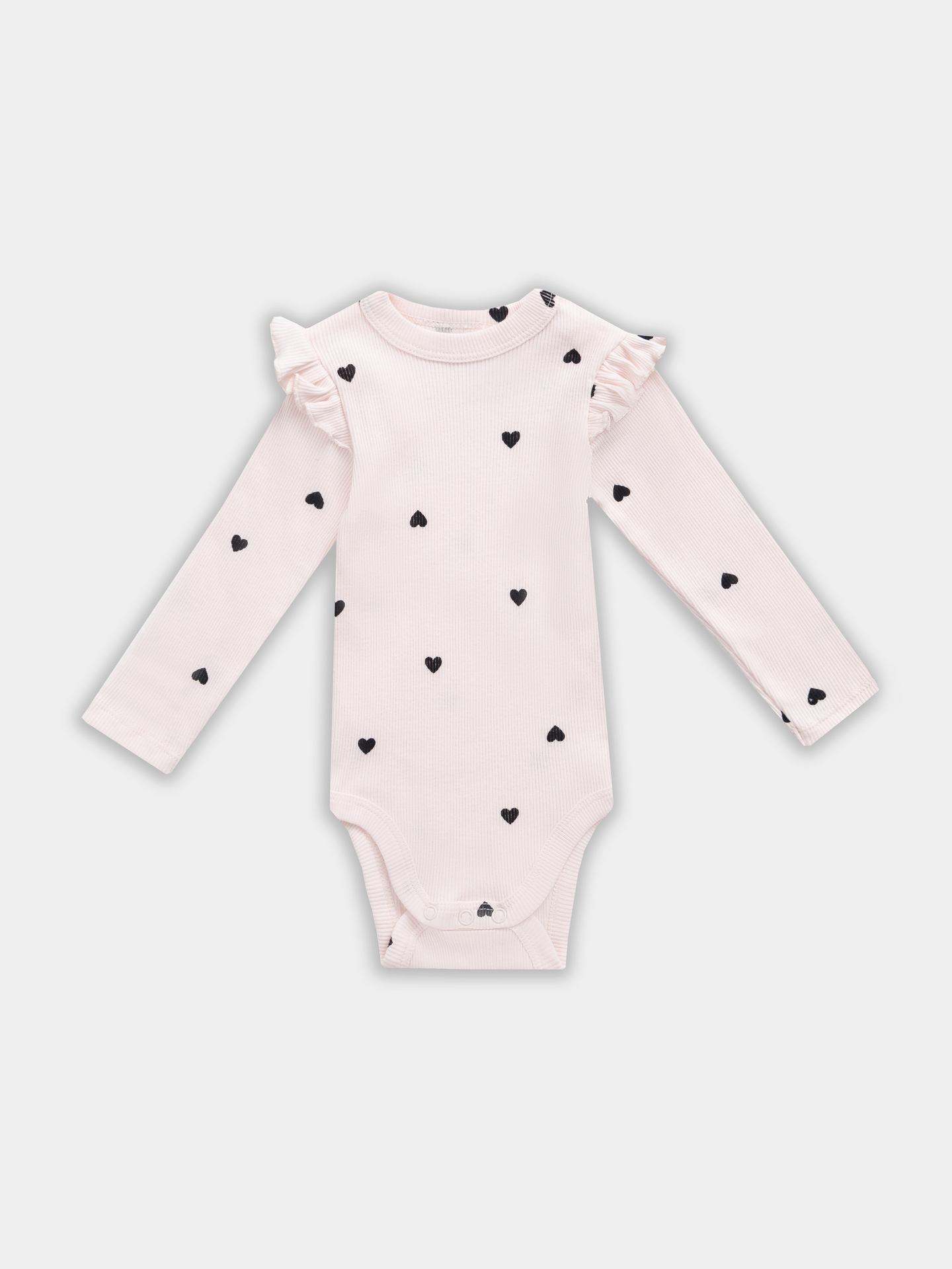 Боди 2 шт Mark Formelle (Марк Формэль) 13017-2/красный +сердца на св.розовом - фото 5