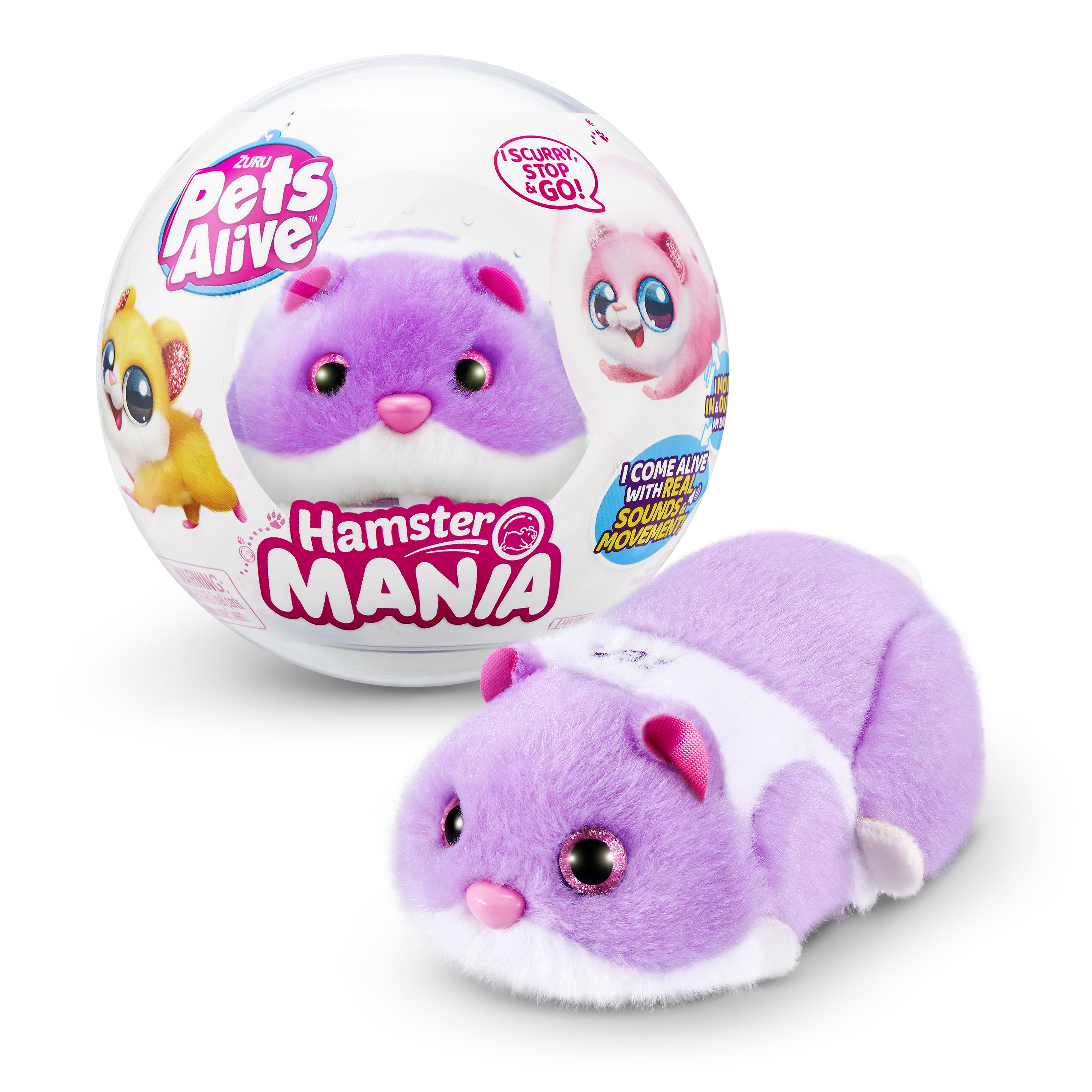 Мягкая игрушка Zuru Hamstermania - фото 7