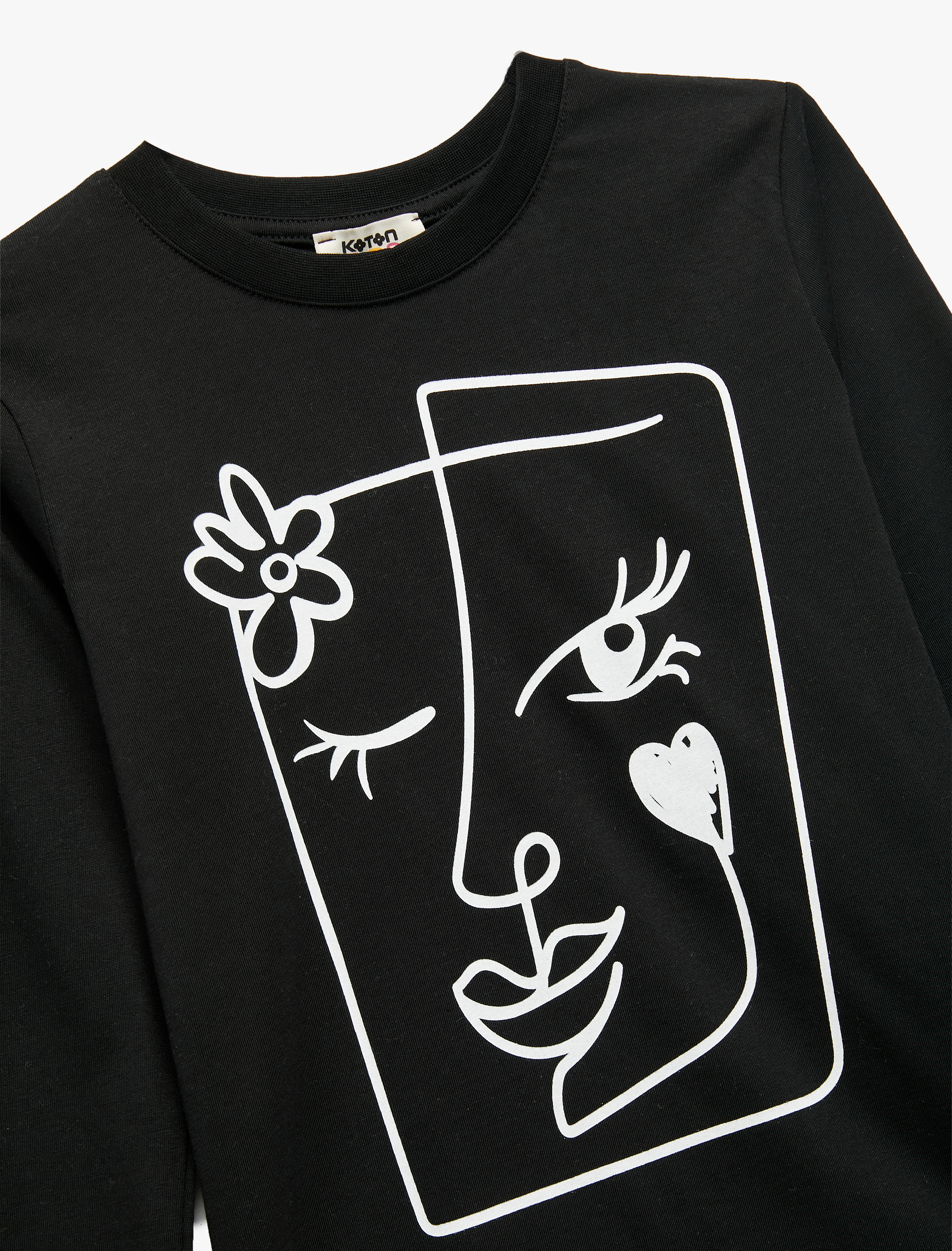 Лонгслив KOTON 6WKG10169AK999 - фото 3