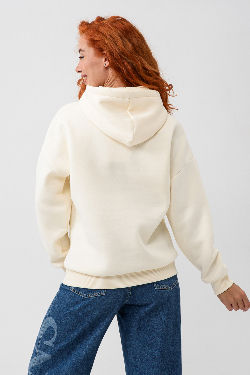 Худи Натали Суслова 14428 молочный - фото 4