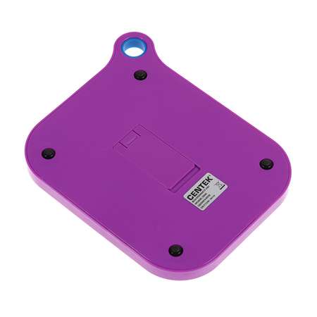 Весы кухонные Luazon Home CT-2461 электронные до 5 кг серебристо-фиолетовые