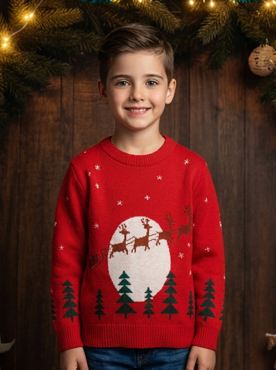Свитер Artcher kids Свитер003Олени - фото 10
