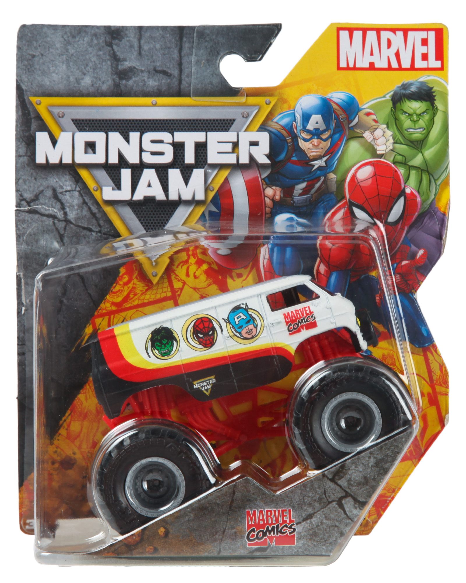 Внедорожник Monster Jam Marvel Comics 6069960/20154361 - фото 7