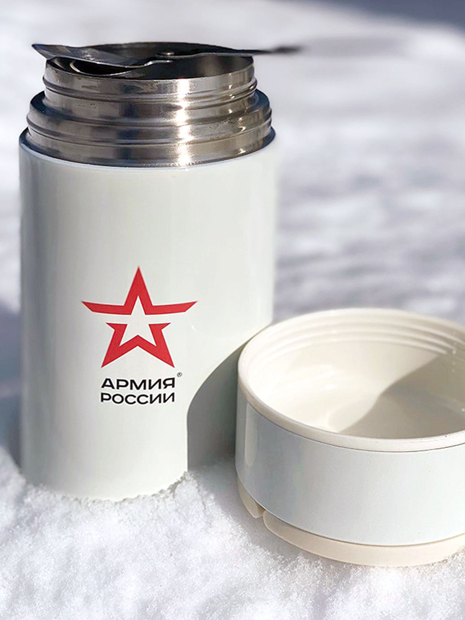Термос THERMOS Армия России Арктический 0.5 л - фото 6