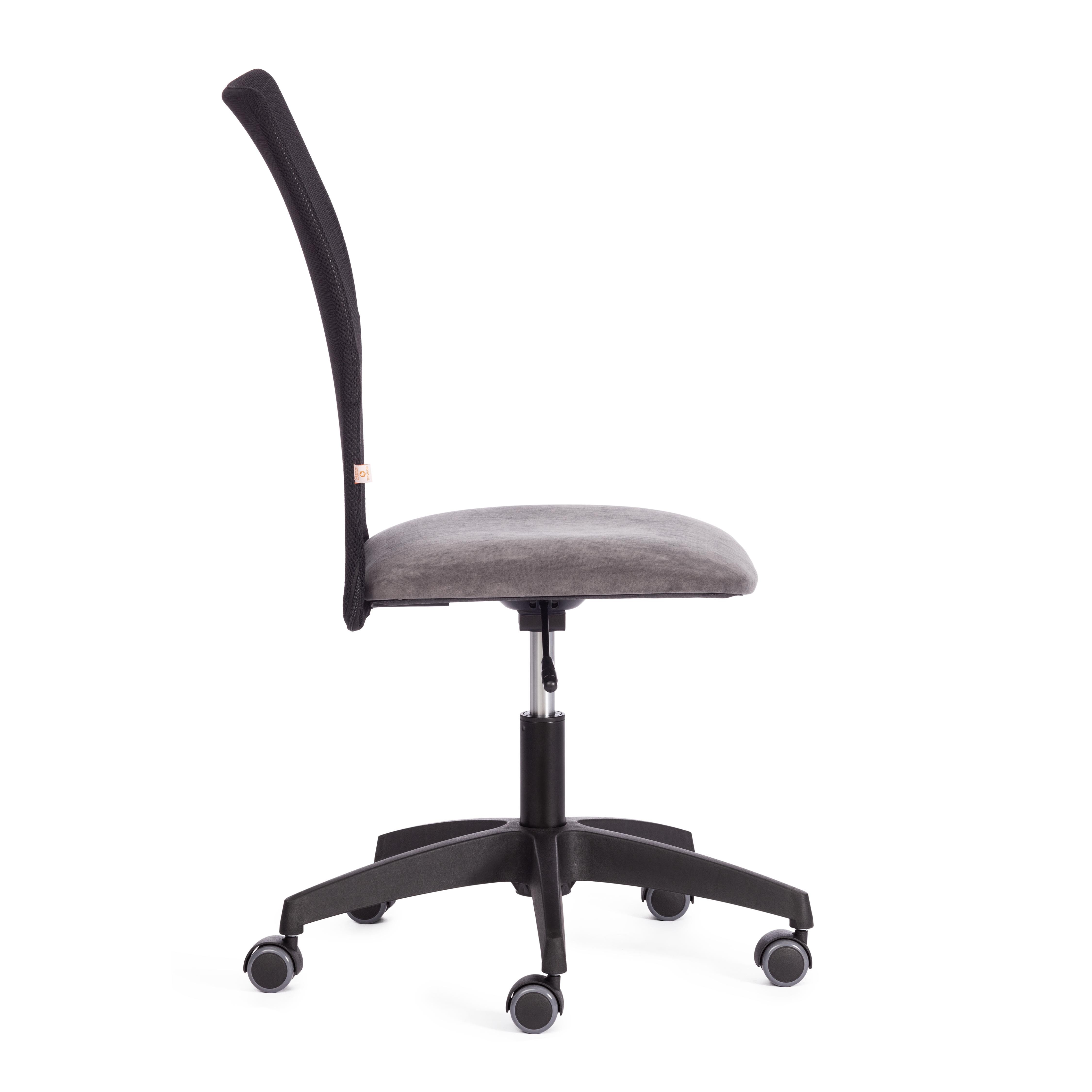 Компьютерное кресло TETCHAIR Старт флок ткань серый черный - фото 10