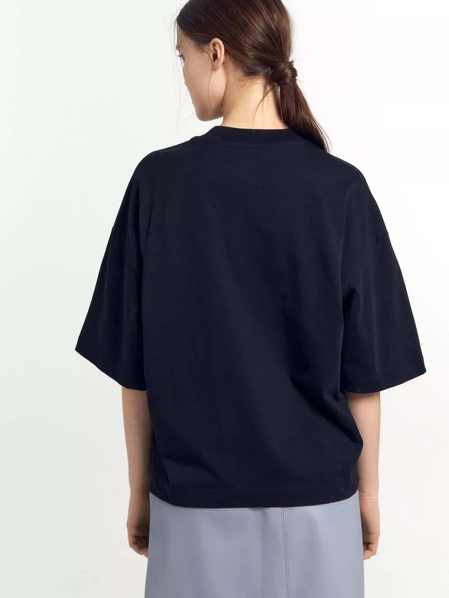 Футболка Mark Formelle (Марк Формэль) 112961/черный +печать5 - фото 11