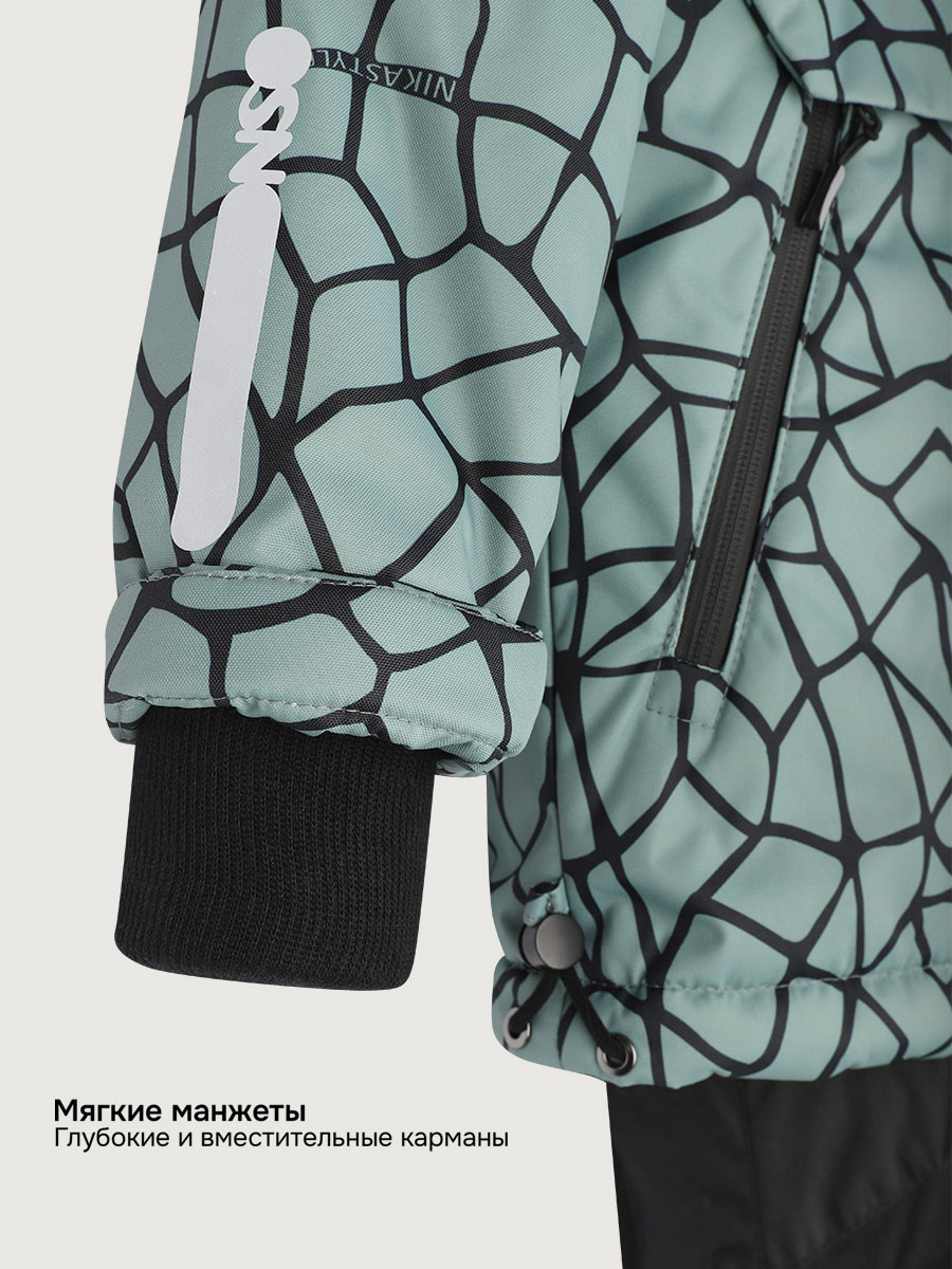 Костюм NIKASTYLE 7з2925 полынь/черный - фото 13