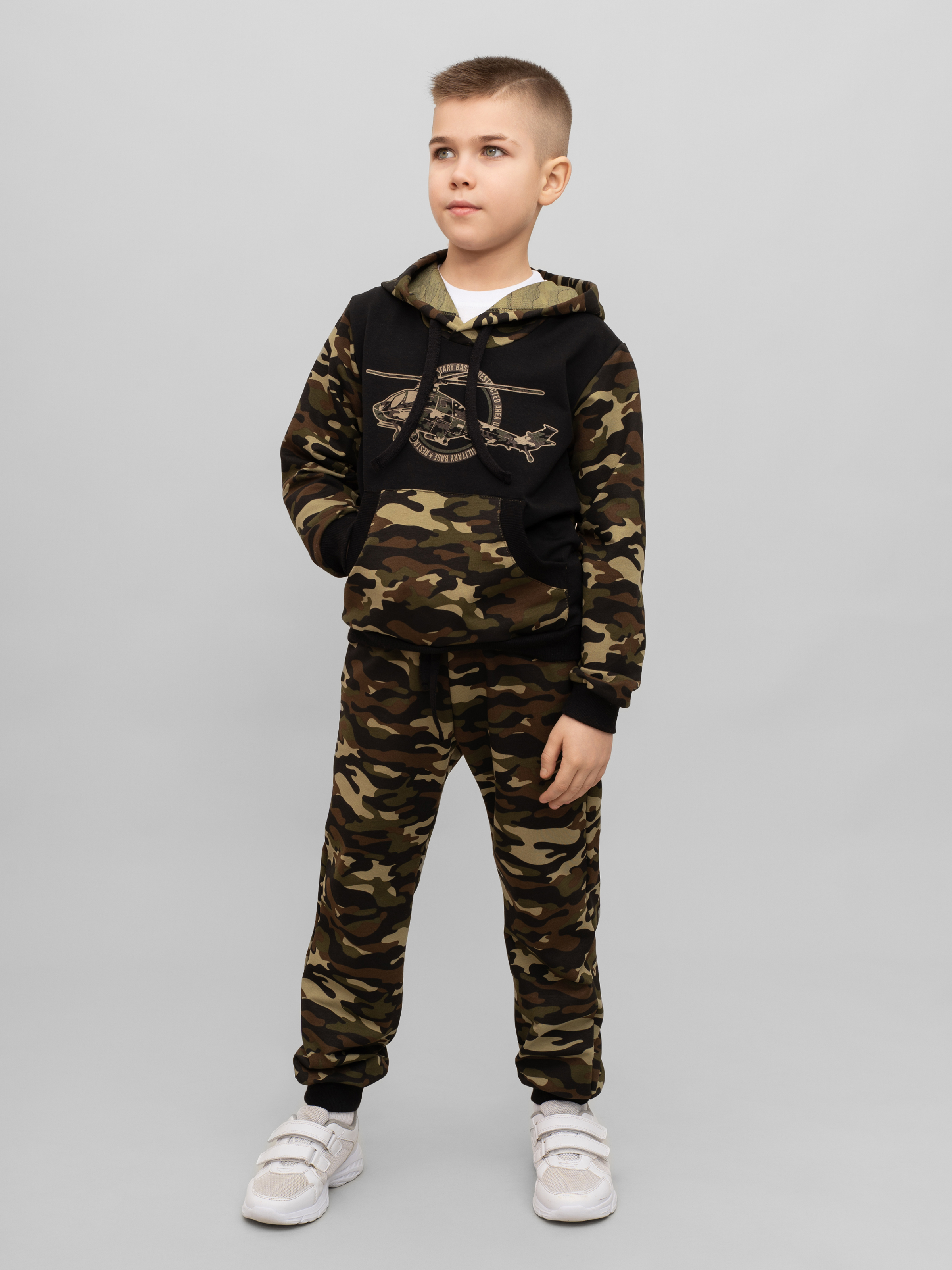 Худи и брюки Утенок 747 хаки экспедиция - фото 12