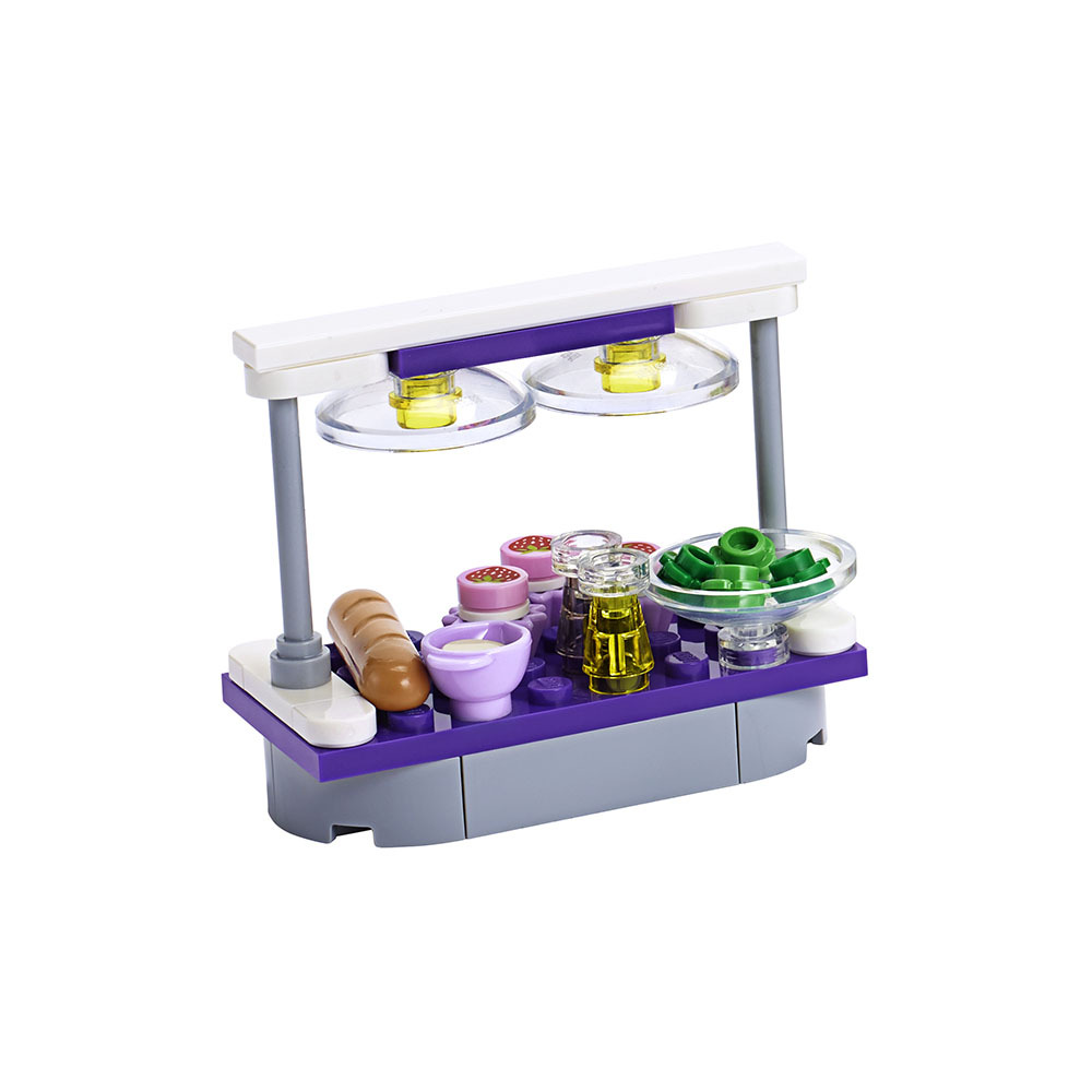 Конструктор LEGO Friends Ресторан Хартлейк Сити 41379 241 дет. - фото 3