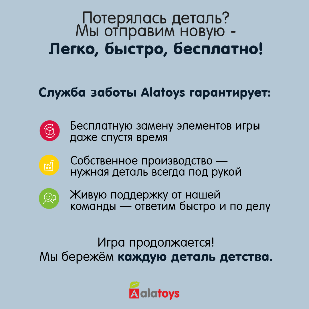 Настольная игра Alatoys Лото Веселые зверята в ассортименте - фото 9