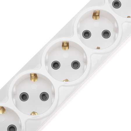 Удлинитель REXANT Premium 3 метра 6 гнезд с/з 2 USB белый