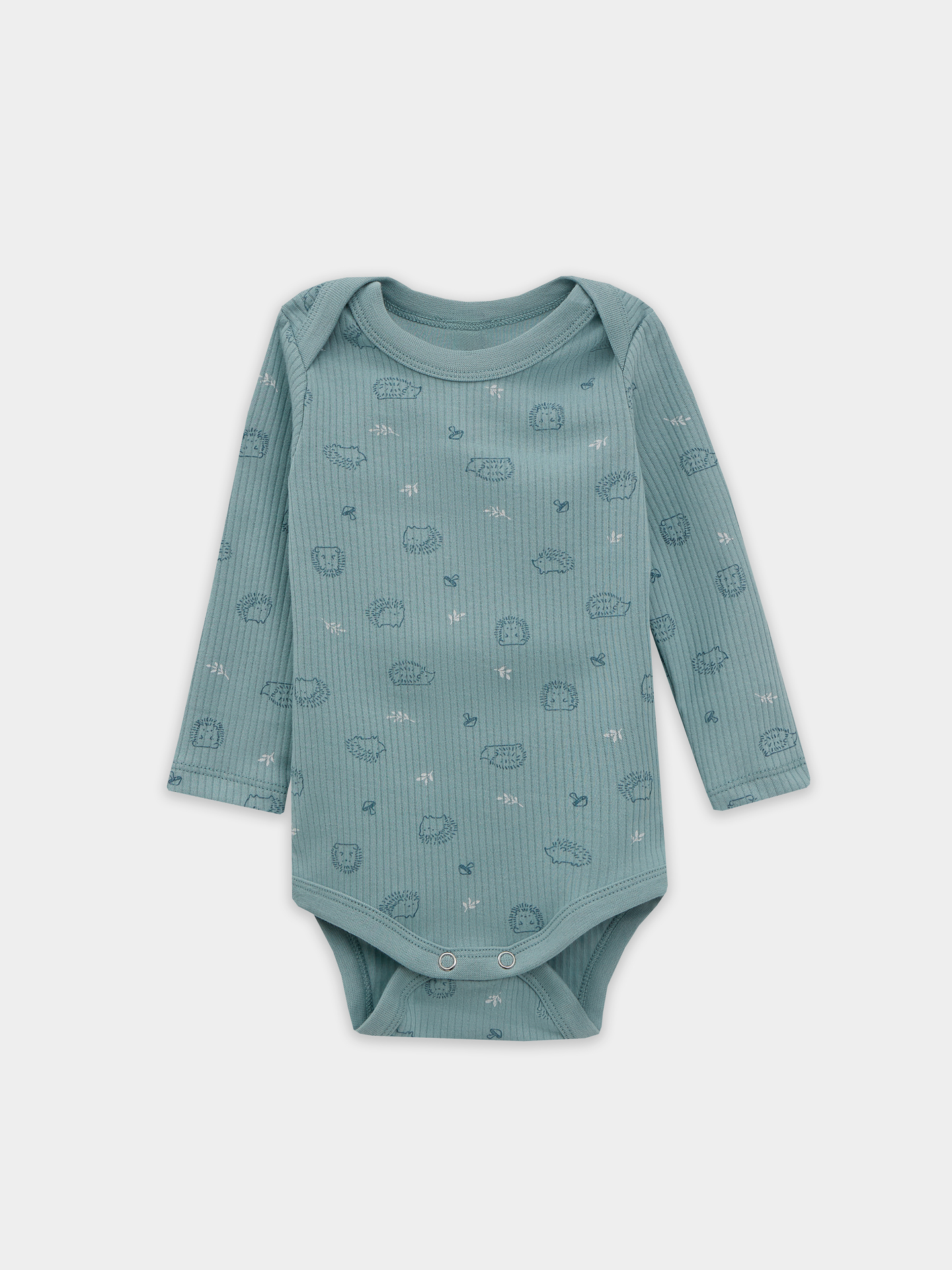 Боди 2 шт Mark Formelle (Марк Формэль) 13018-2/ежики на мяте +пыльная бирюза - фото 5