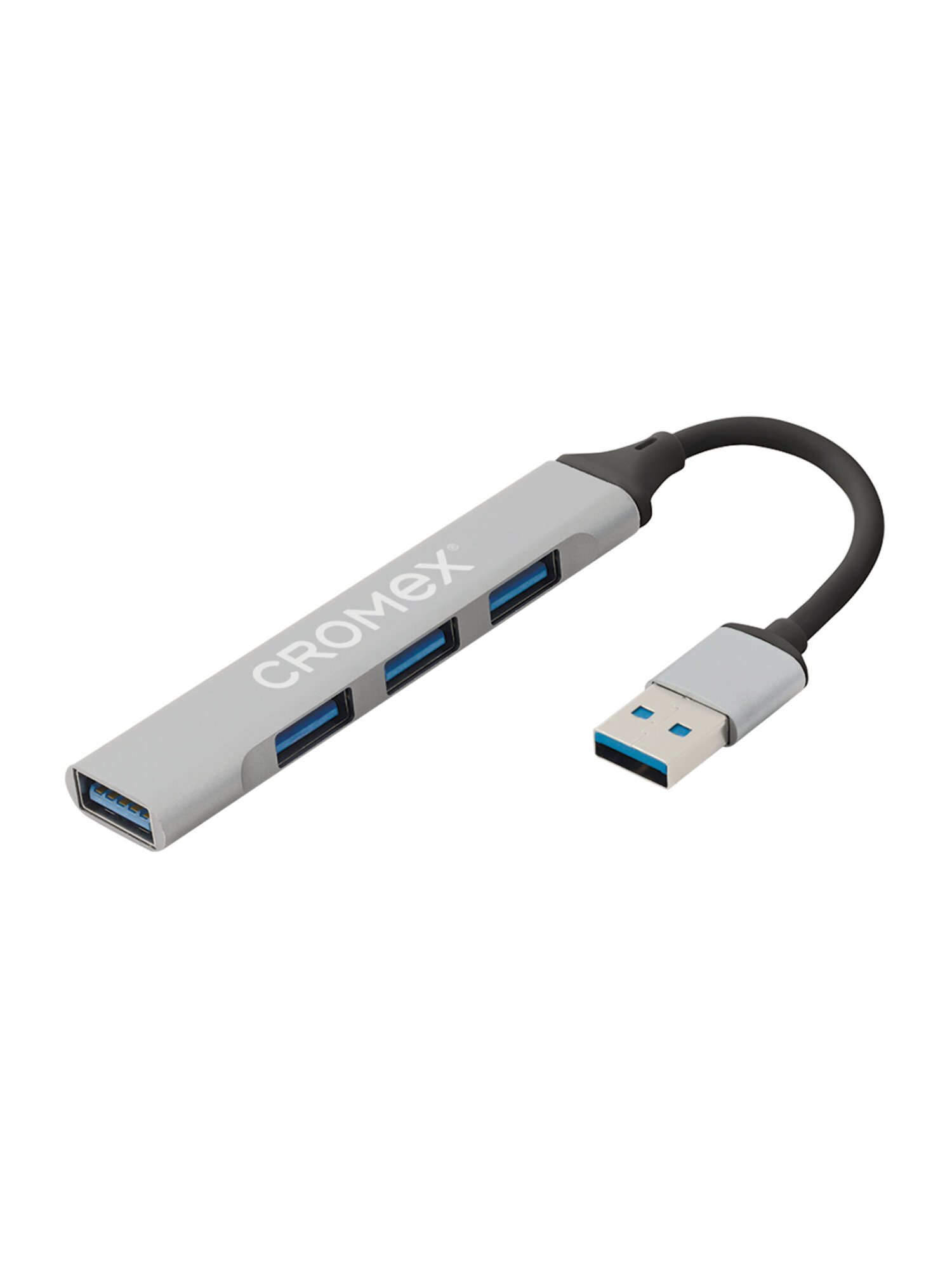 Хаб CROMEX 4 в 1 4xUSB 2.0 - фото 3