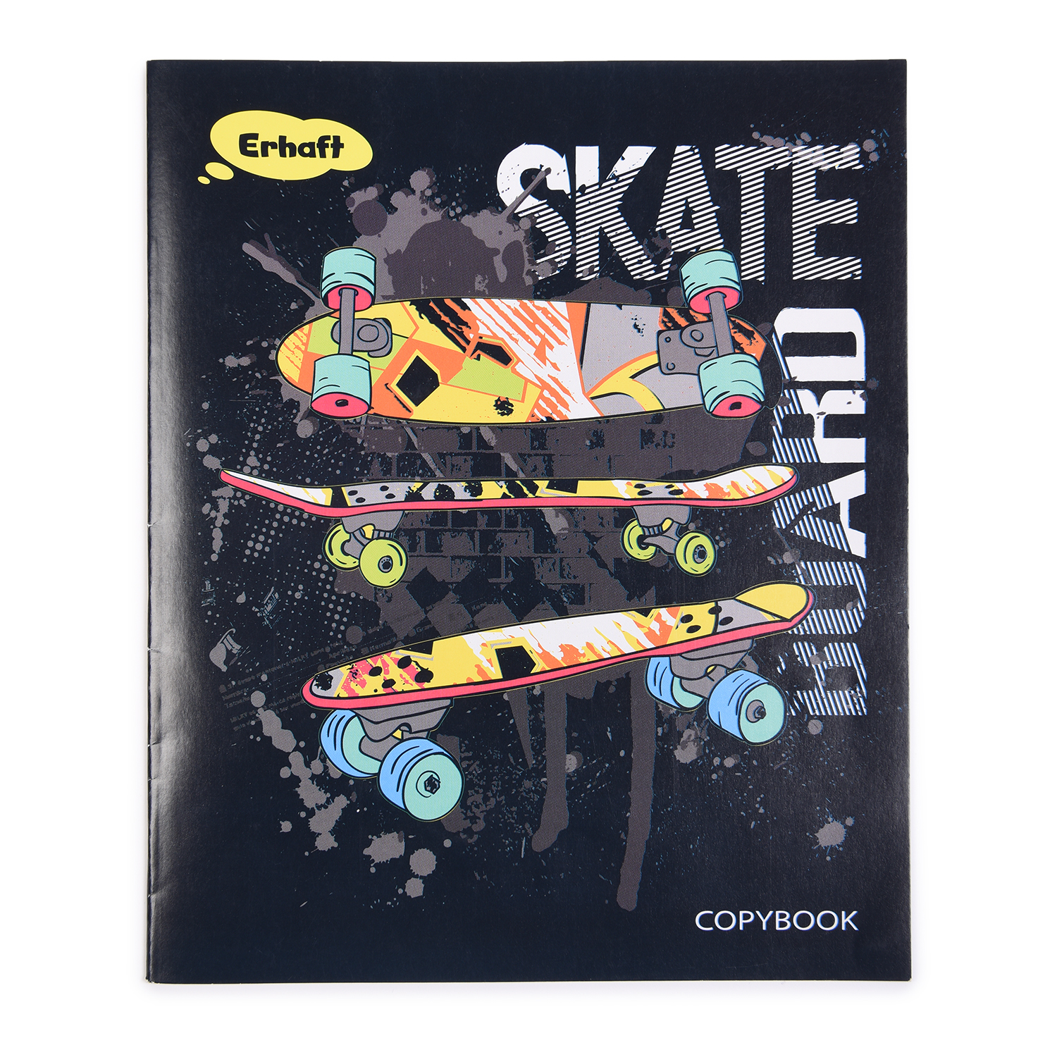 Тетрадь Erhaft косая линейка 12 лист. - фото 1