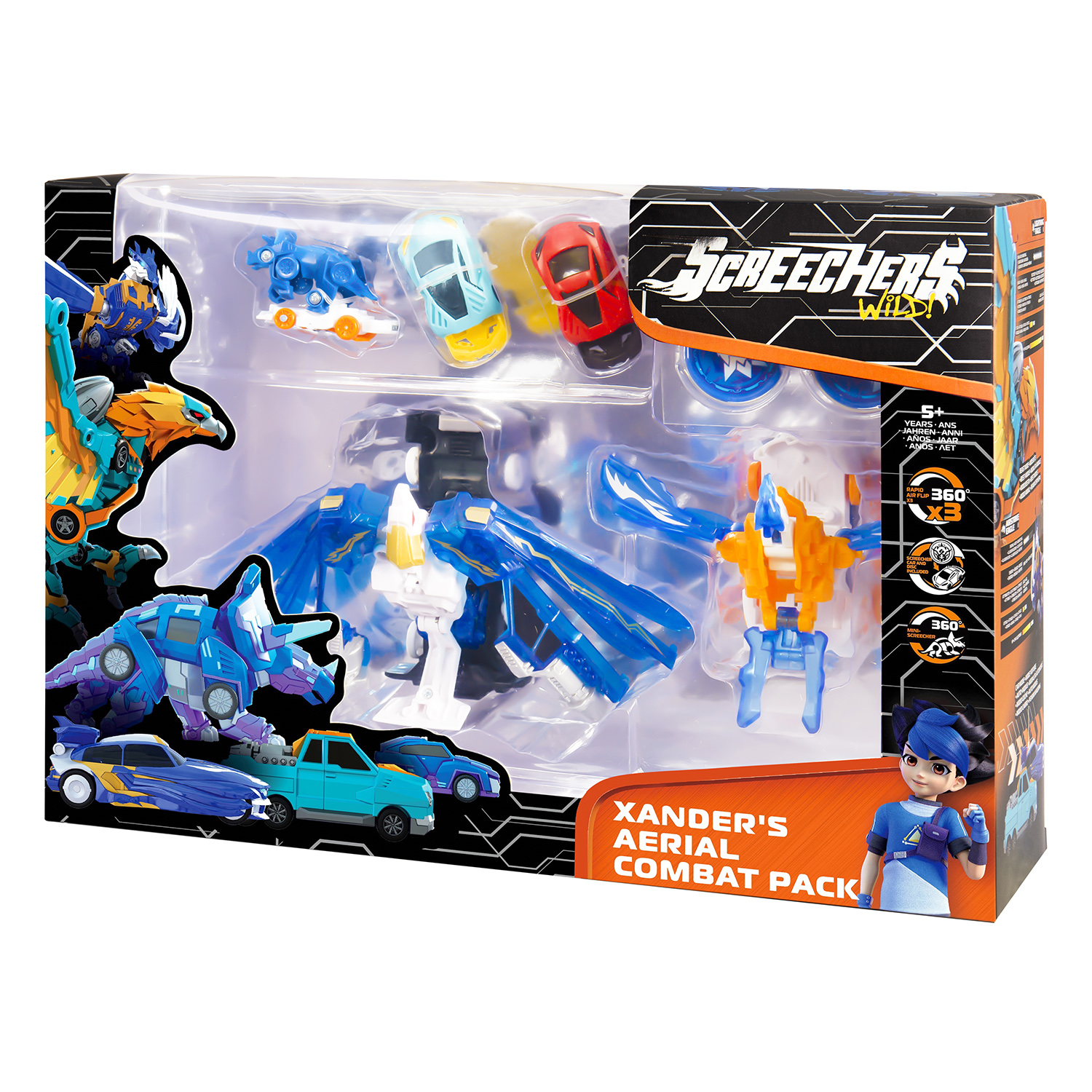 Игровой набор Screechers Wild Машинки-трансформеры - фото 12
