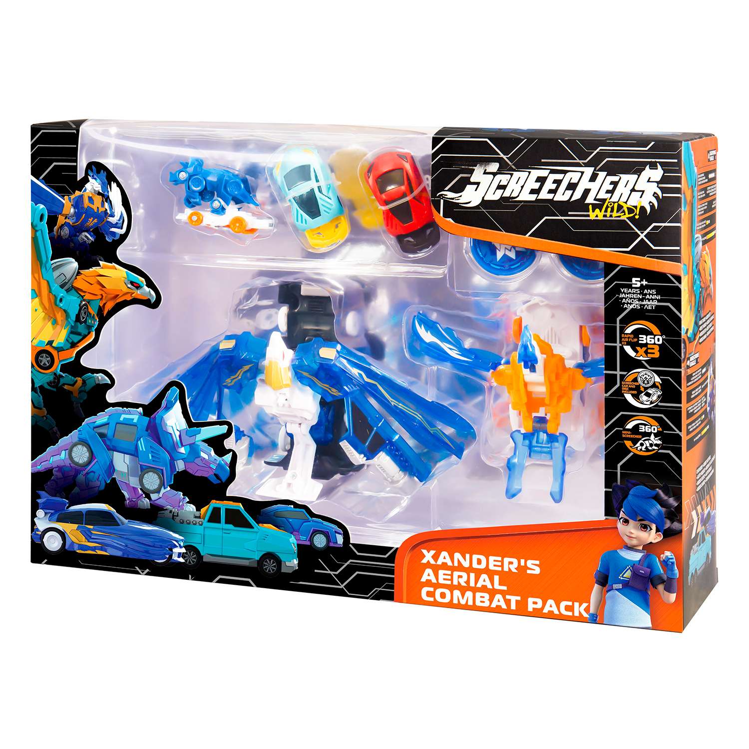 Игровой набор Screechers Wild Машинки-трансформеры - фото 12