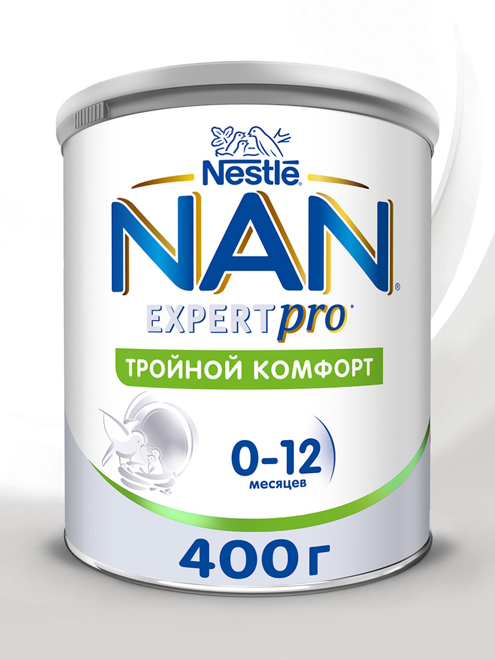 Смесь молочная сухая NAN Тройной комфорт 400г - фото 1