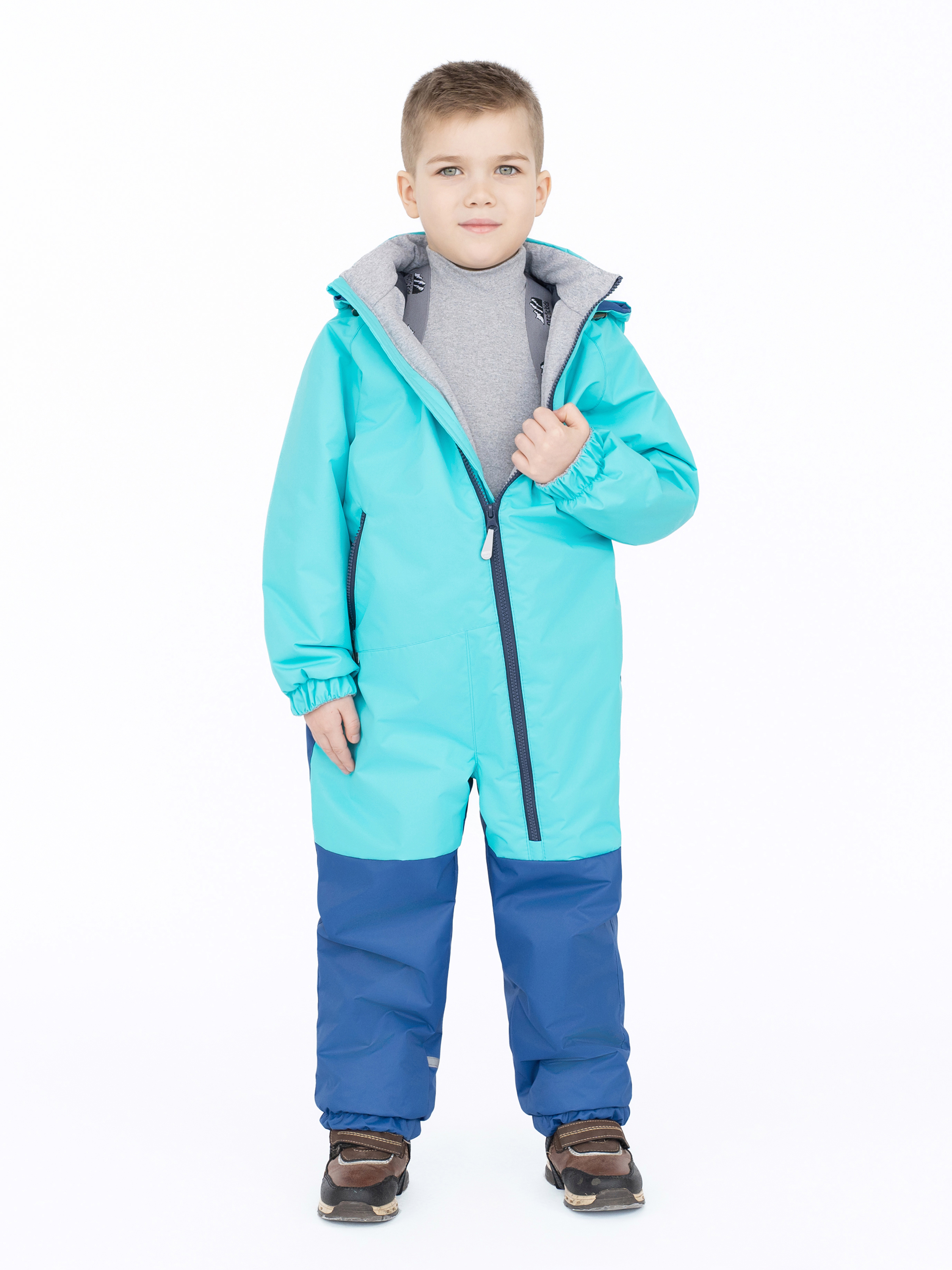 Изображение товара Детский демисезонный комбинезон Arctic kids 110 для мальчика и девочки Изображение товара Детский демисезонный комбинезон Arctic kids 110 для мальчика и девочки