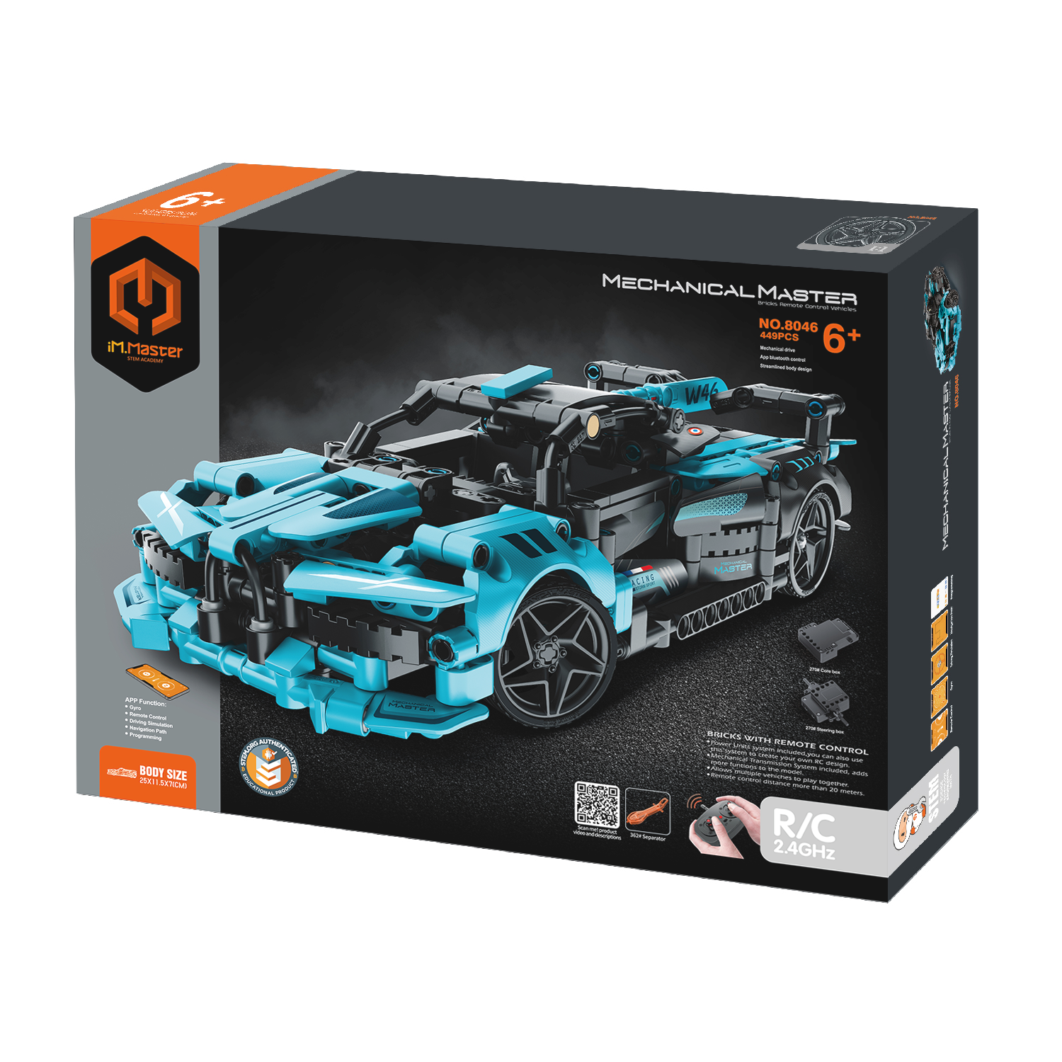 Конструктор Im.Master Спортивный автомобиль 449 дет. - фото 4