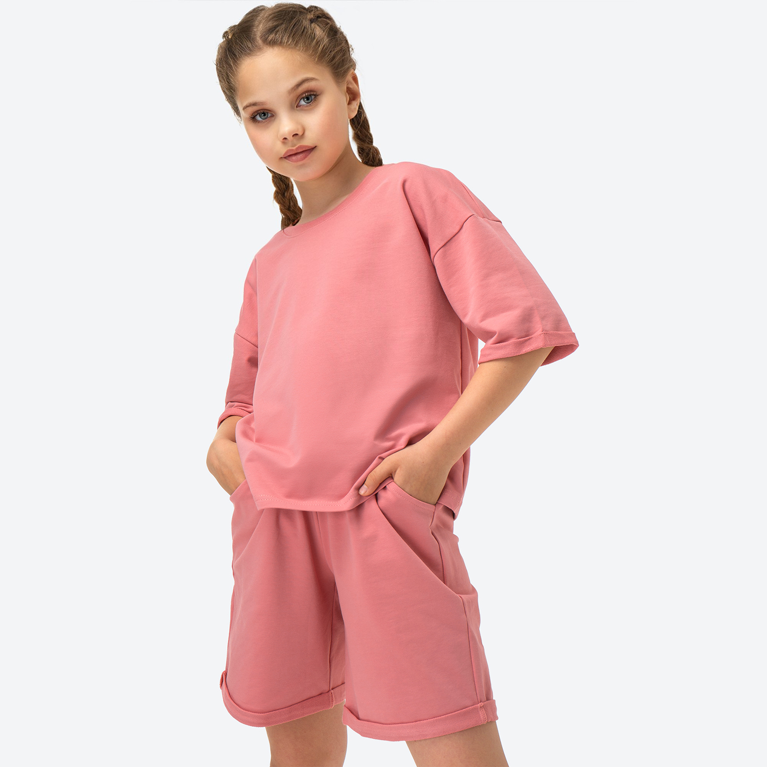 Костюм HappyFox HF00180грязно.розовый - фото 3