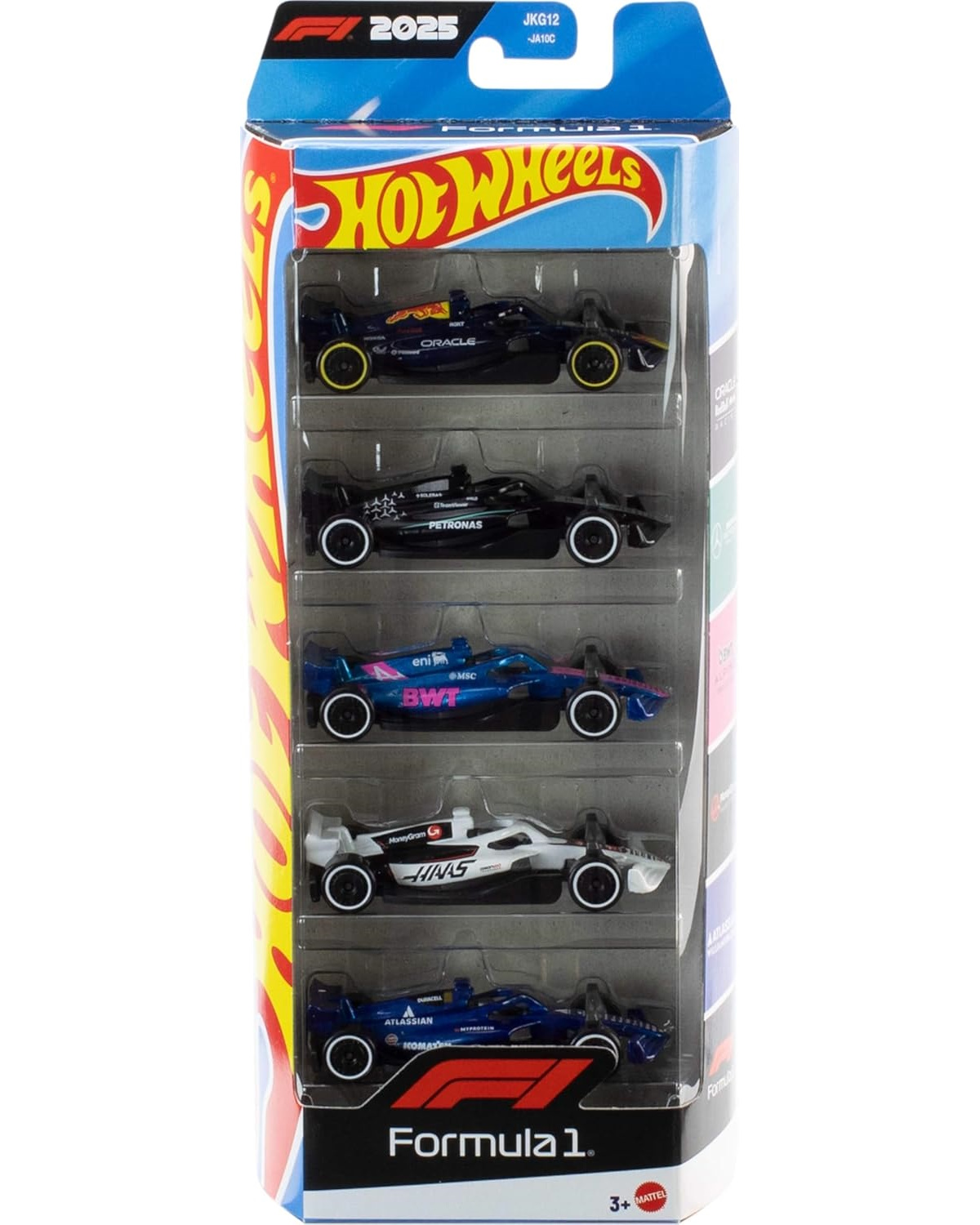 Игровой набор Hot Wheels 5 гоночный пак 1:64 JLN11 - фото 6