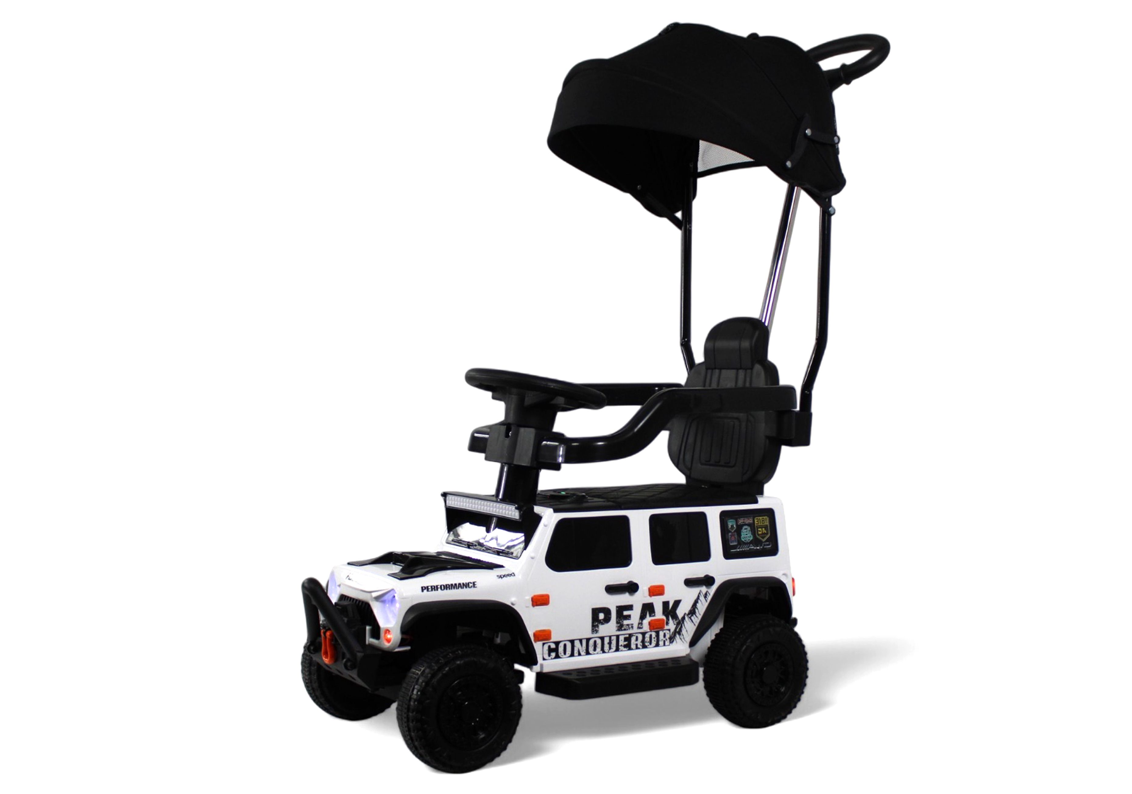 Электромобиль RIVERTOYS G009GG-WHITE С пультом ДУ - фото 1